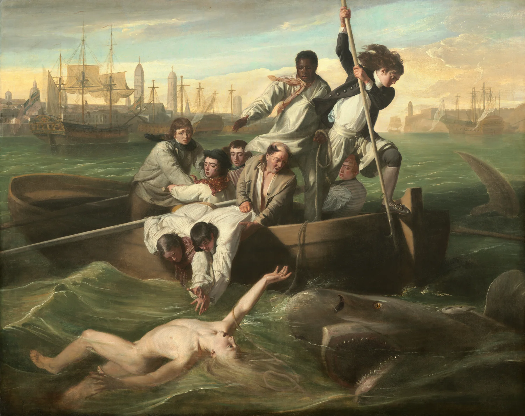 Watson and the Shark — John Singleton Copley