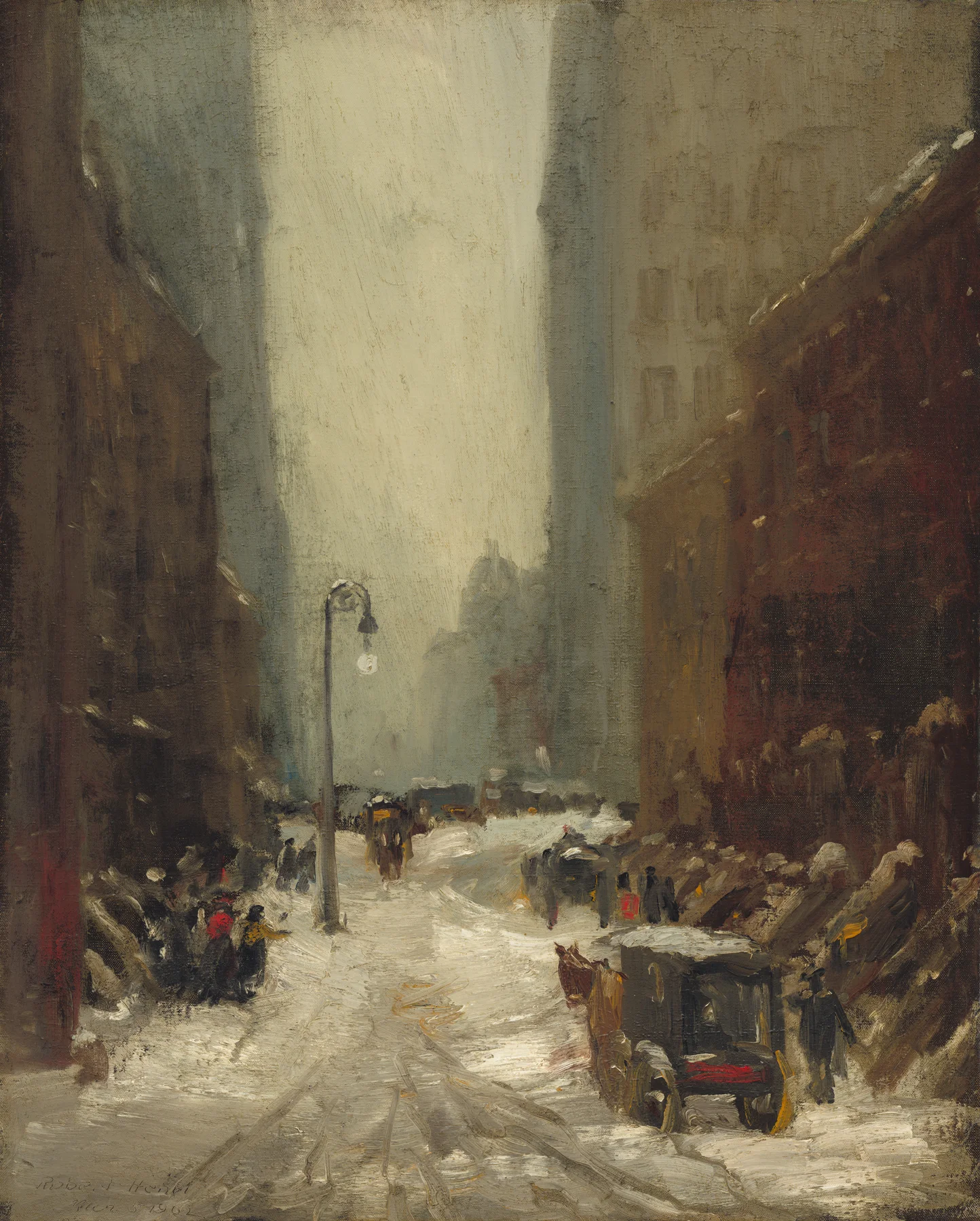 Snow in New York — Robert Henri