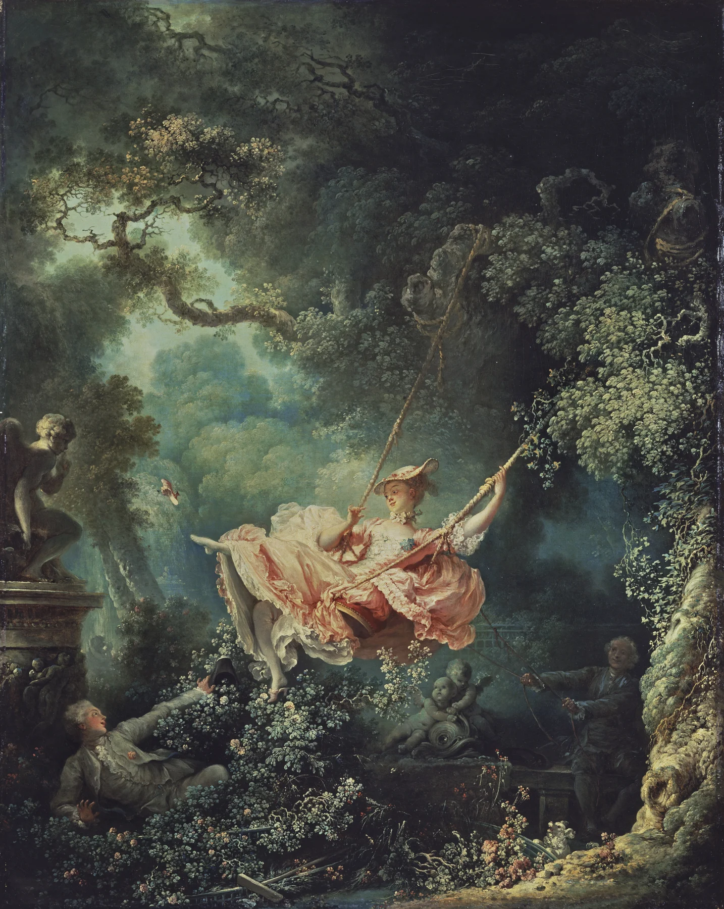 El columpio — Jean-Honoré Fragonard