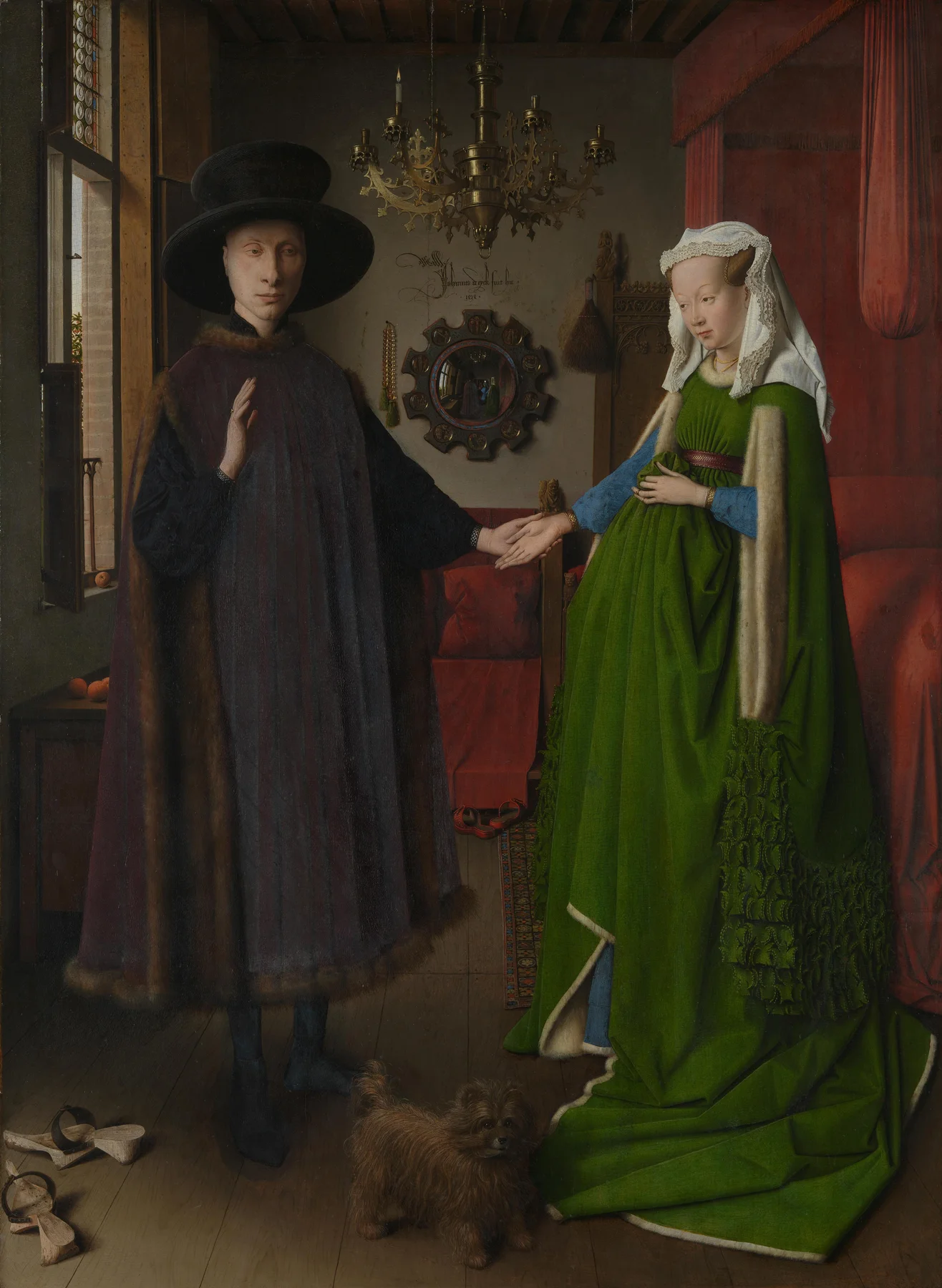 Az Arnolfini házaspár — Jan van Eyck
