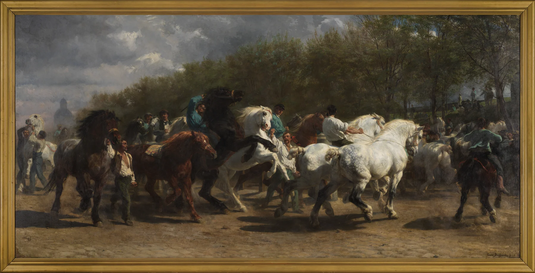 Lóvásár — Rosa Bonheur