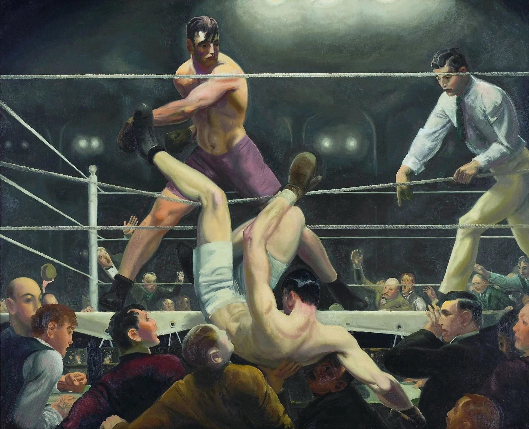 Dempsey and Firpo — George Bellows