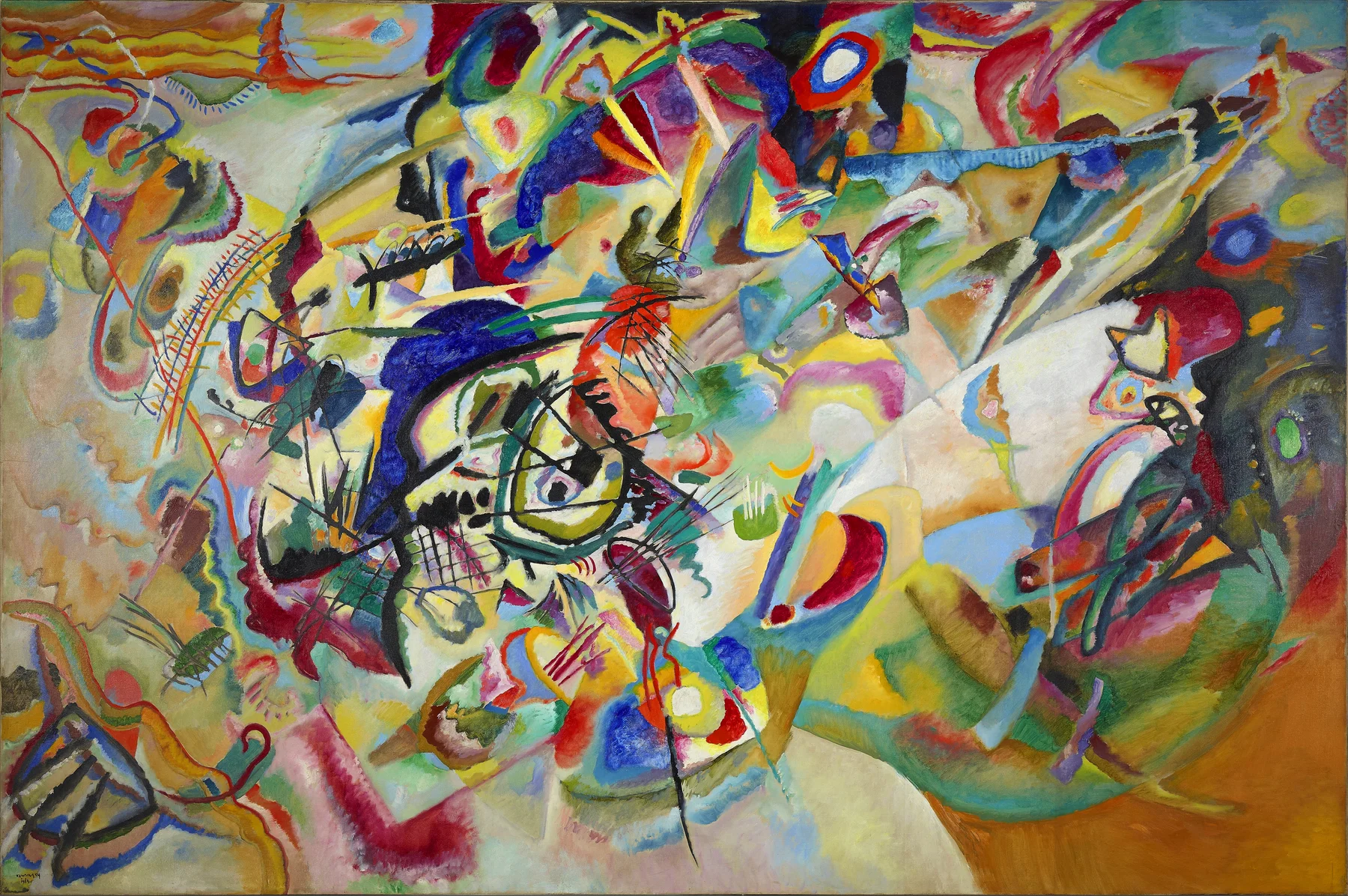 Composición VII — Wassily Kandinsky