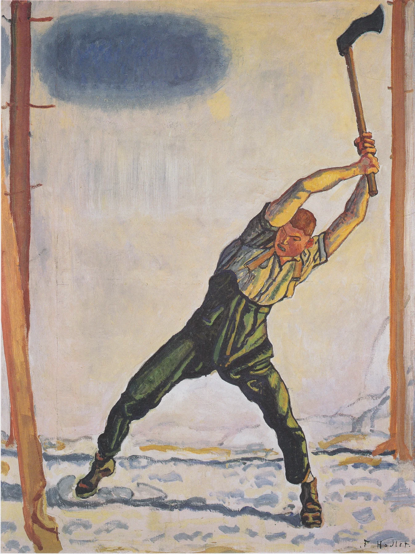 The Woodcutter — Ferdinand Hodler