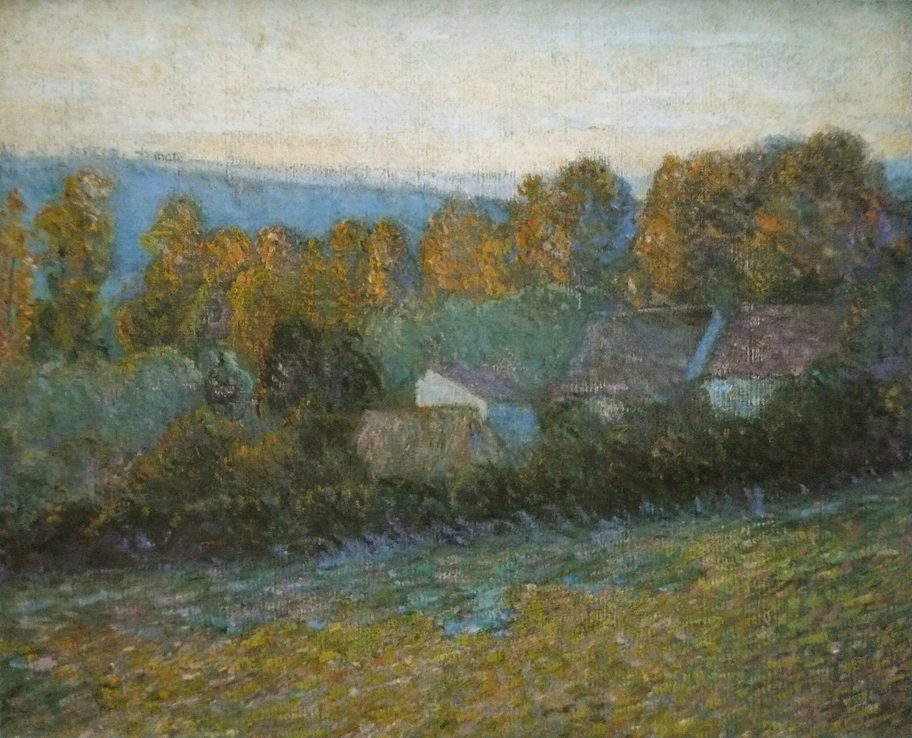 Autumn Afternoon, Giverny — Lilla Cabot Perry