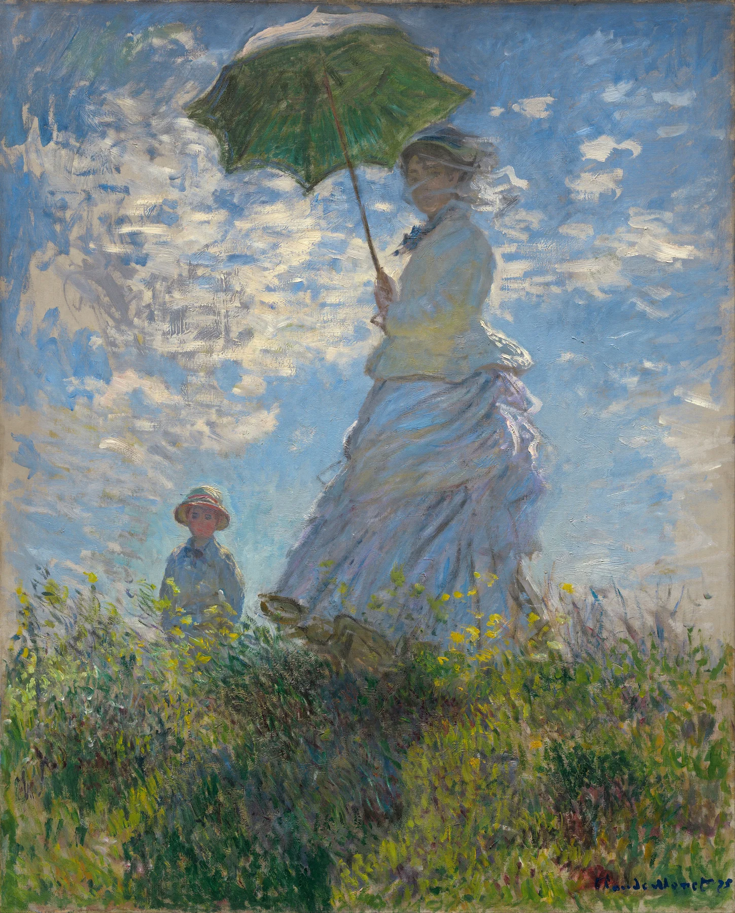 The Walk — Claude Monet