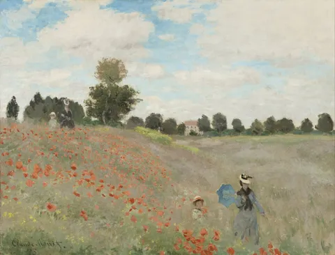 Poppy Field at Argenteuil