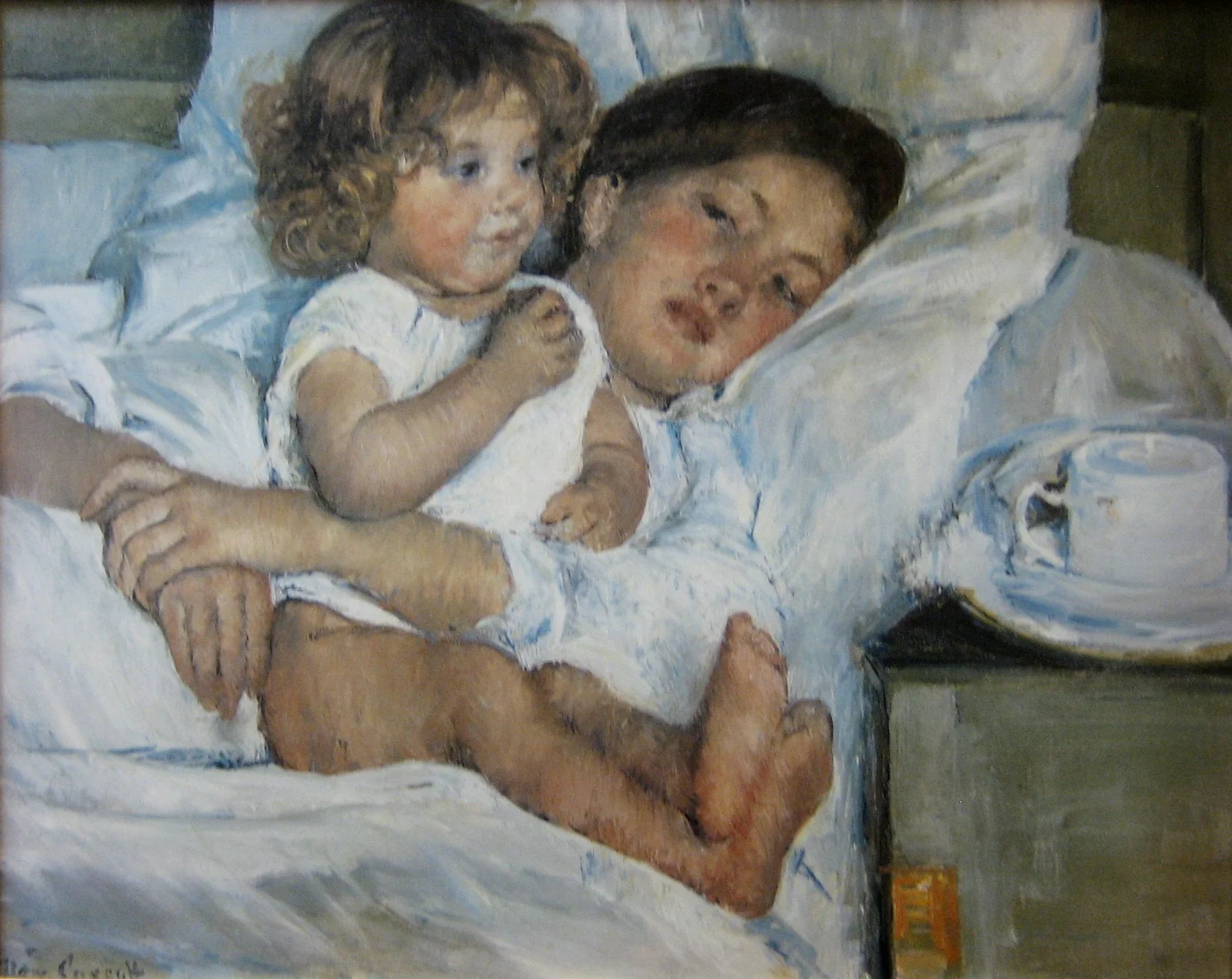 Le Petit Déjeuner au lit — Mary Cassatt