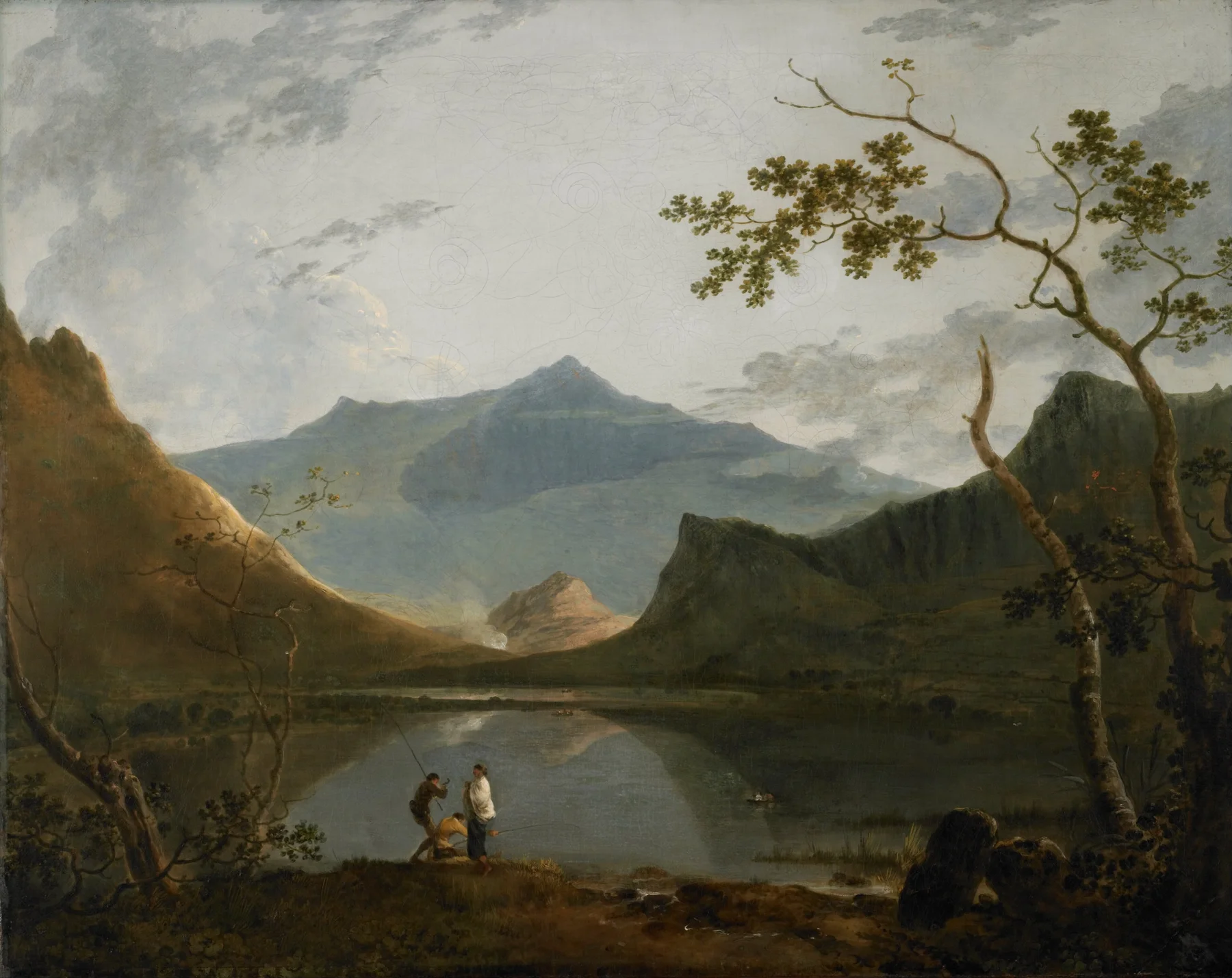 El Snowdon desde el lago Nantlle — Richard Wilson