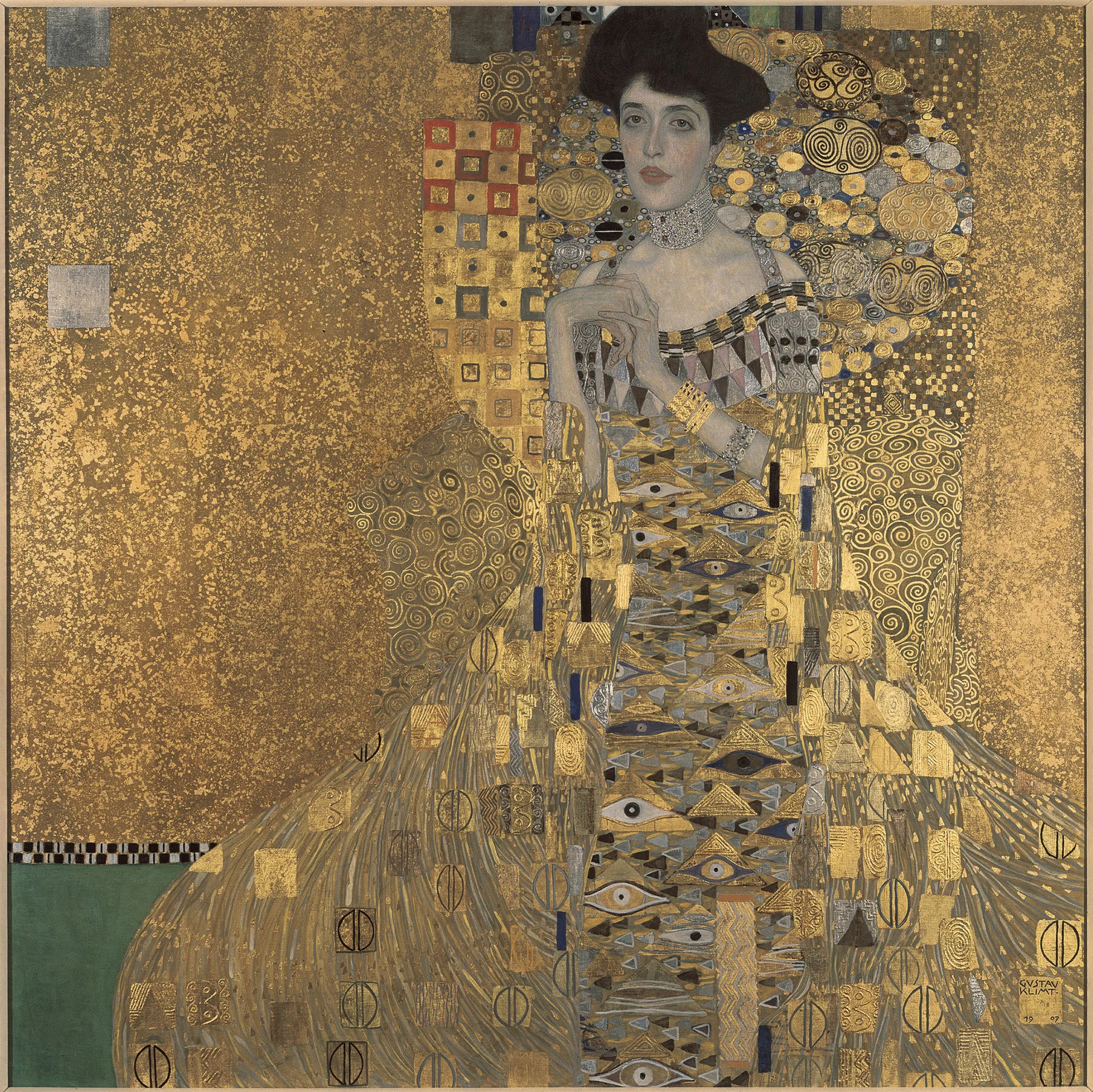 Portrait of Adele Bloch-Bauer I — Gustav Klimt