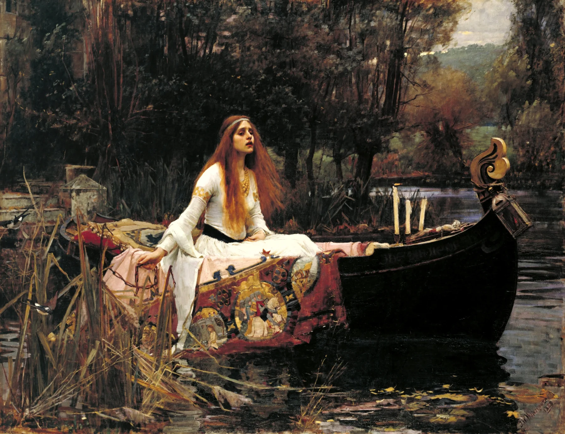 Shallot asszonya — John William Waterhouse