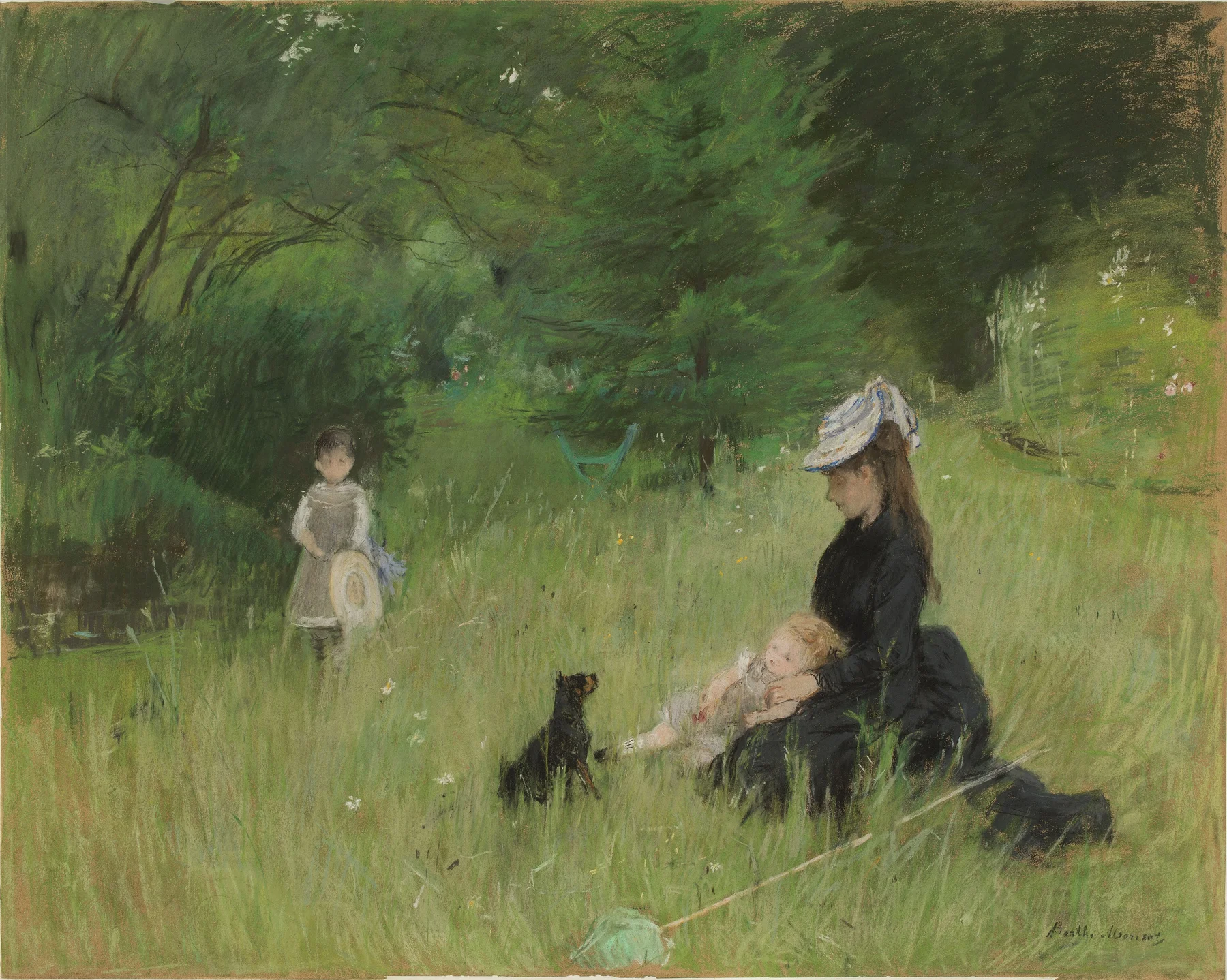 A Parkban — Berthe Morisot