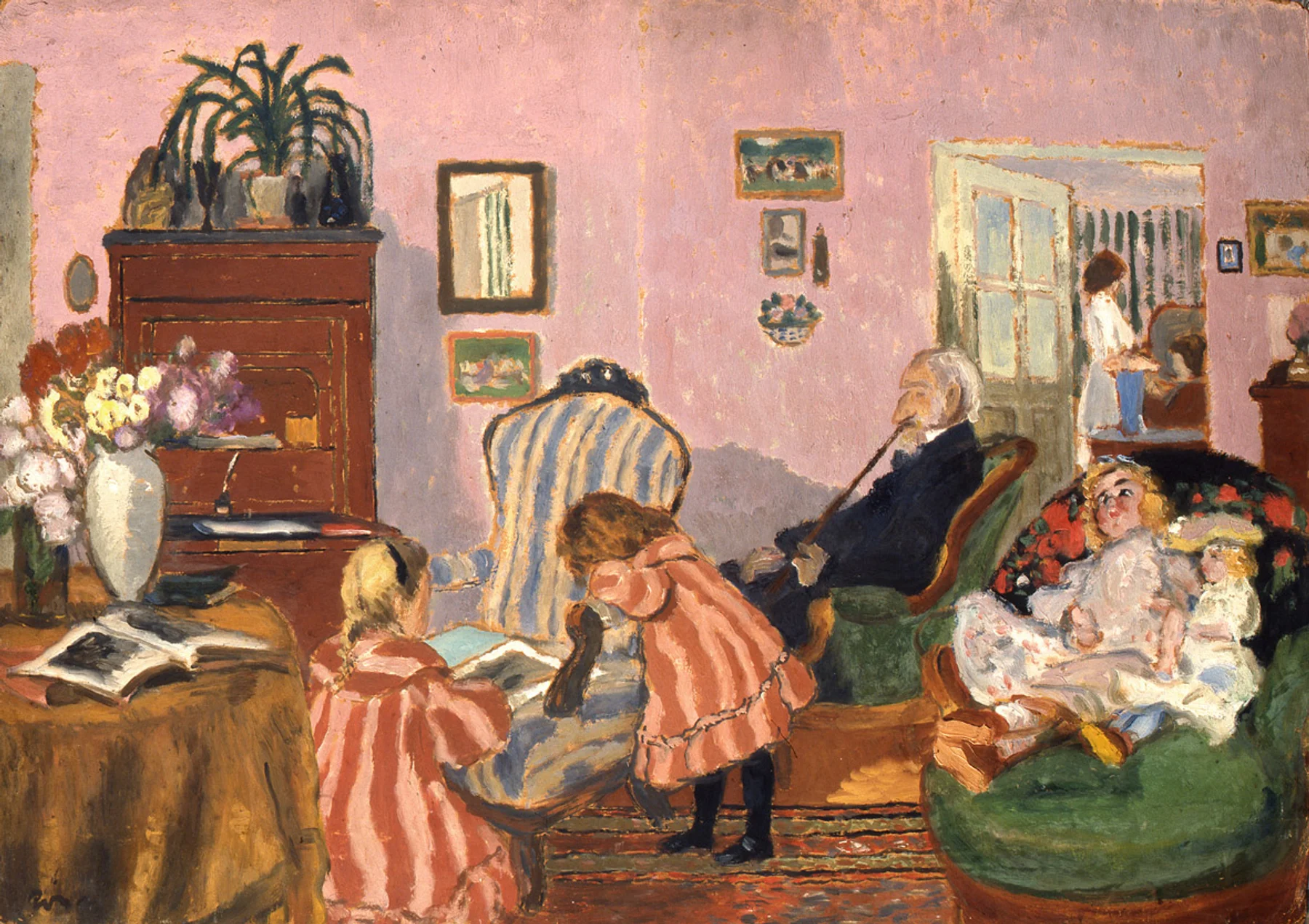 L’Oncle Piacsek et les poupées — József Rippl-Rónai