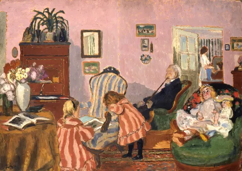 Uncle Piacsek with Dolls