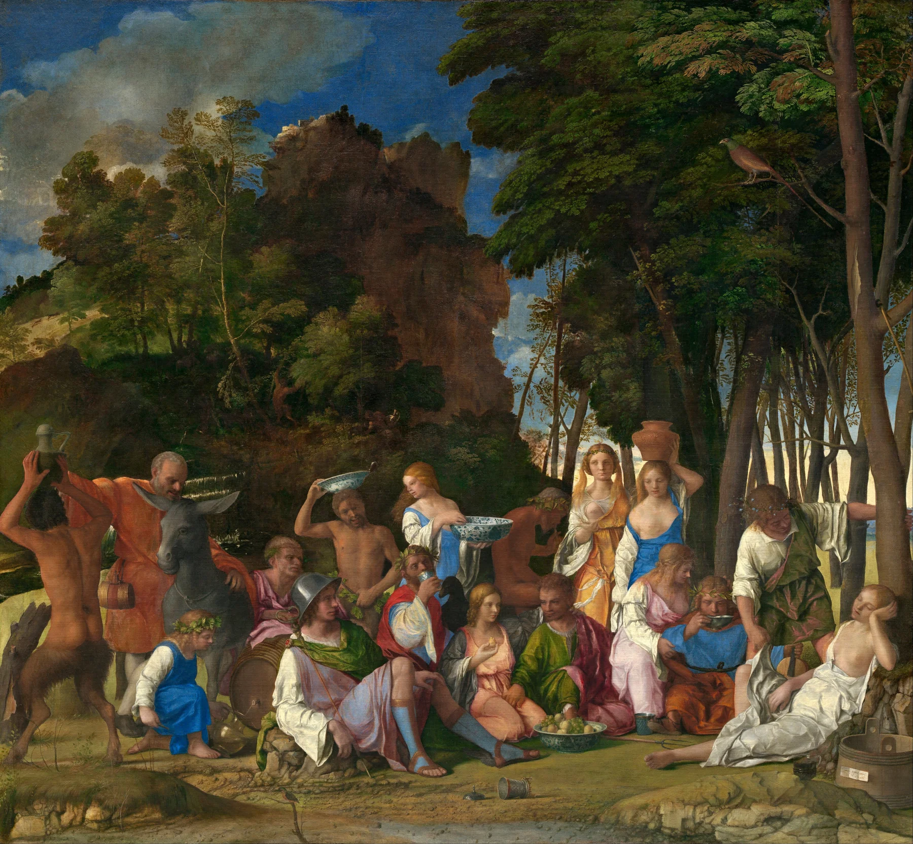 The Feast of the Gods — Giovanni Bellini