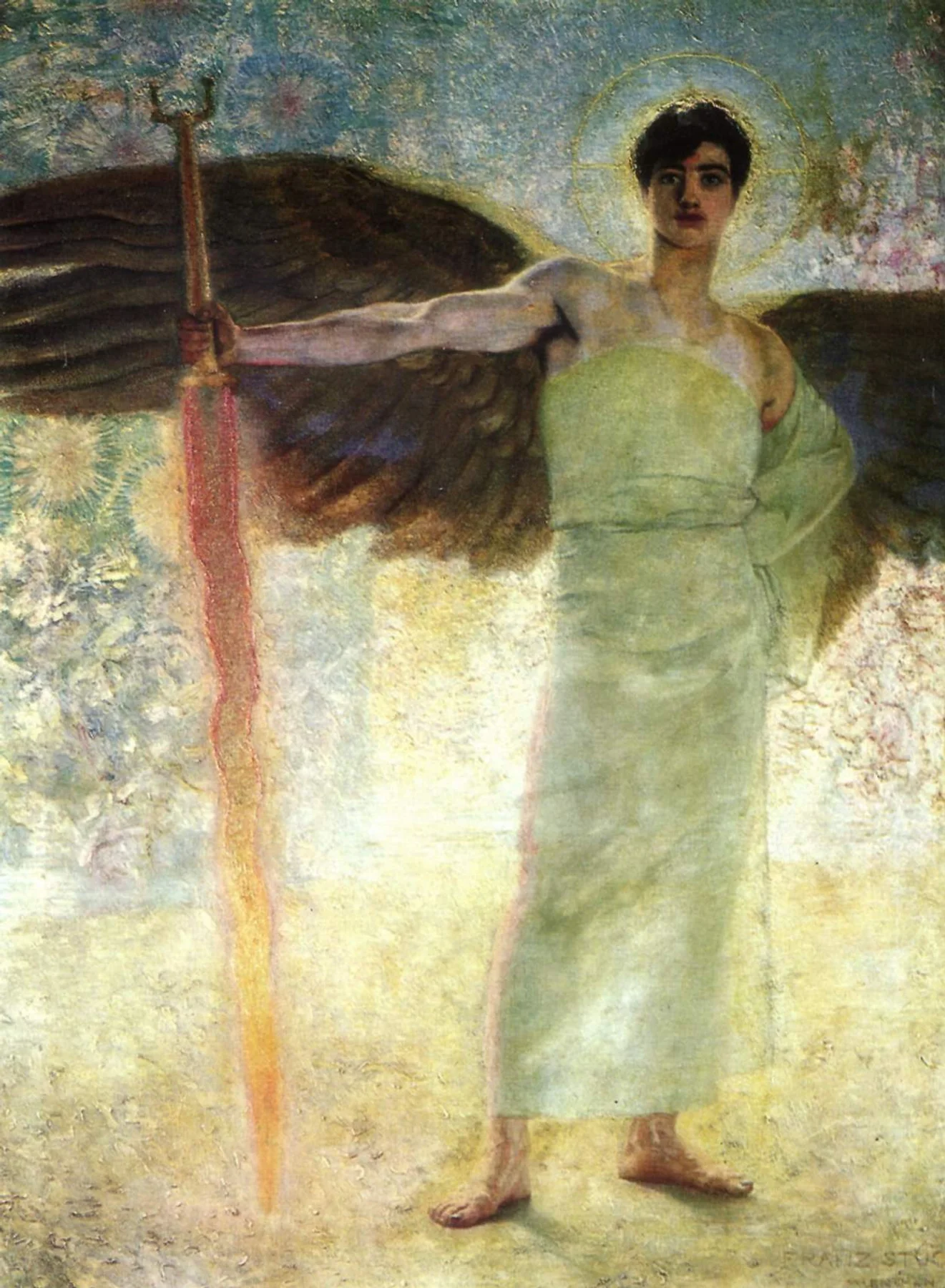 The Guardian of Paradise — Franz Stuck