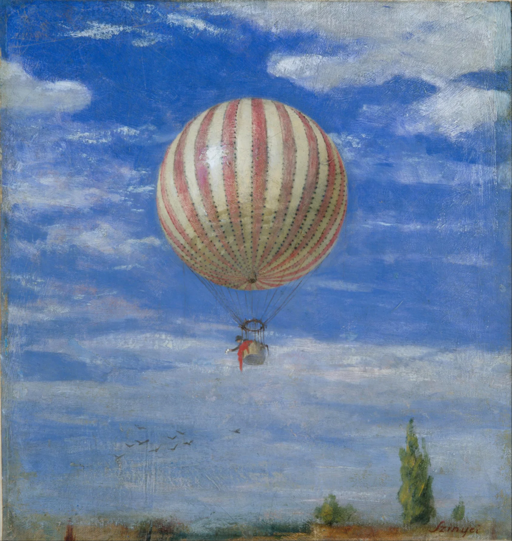The Balloon — Pál Szinyei Merse