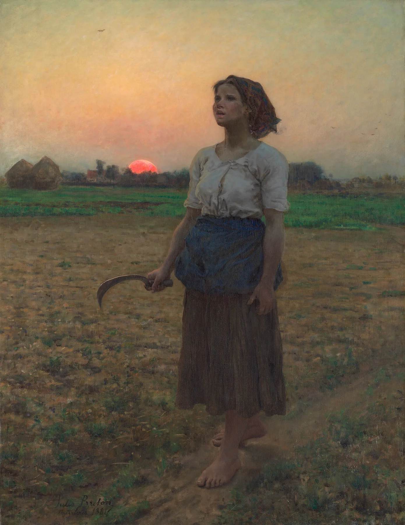 The Song of the Lark — Jules Adolphe Breton