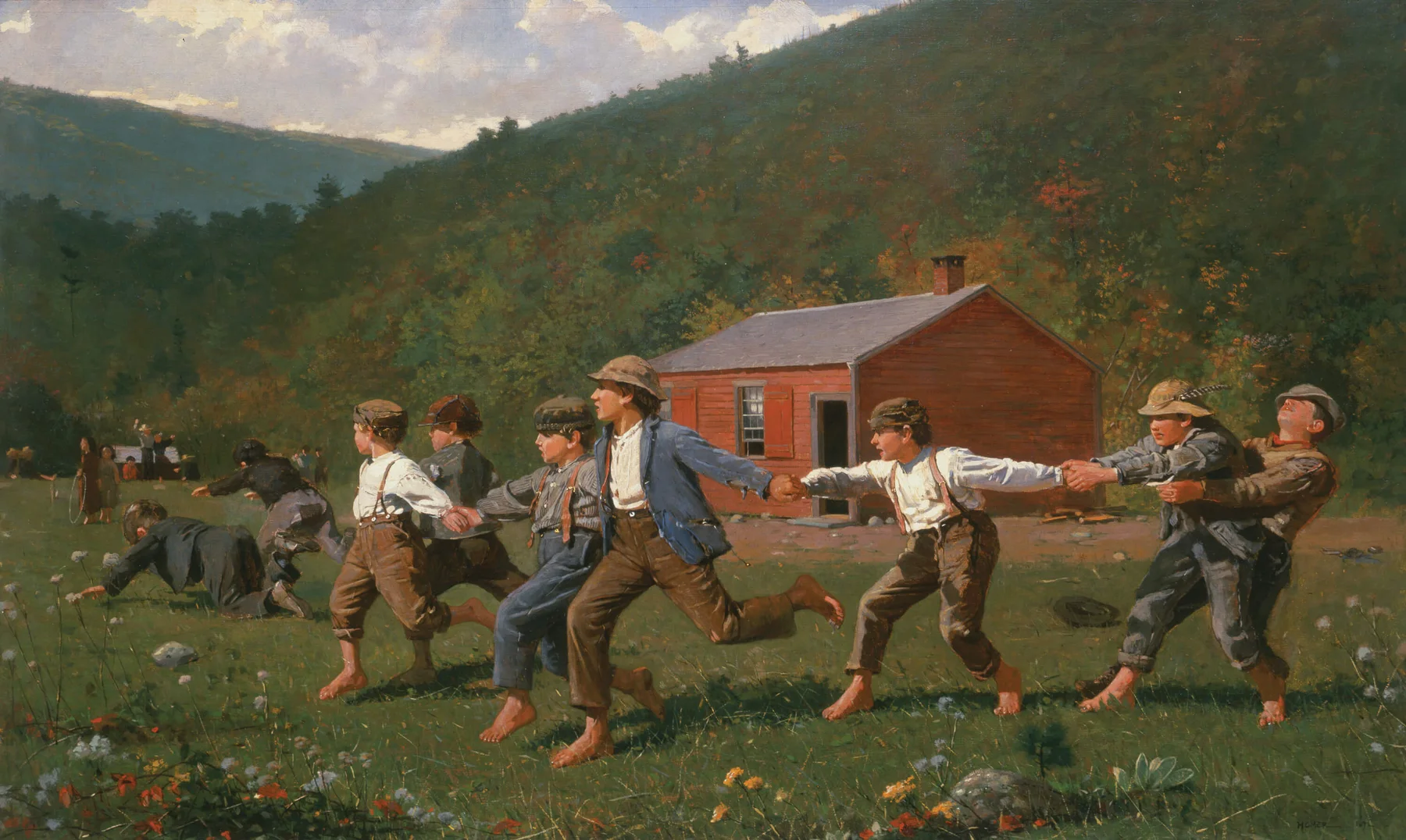 Snap the Whip — Winslow Homer