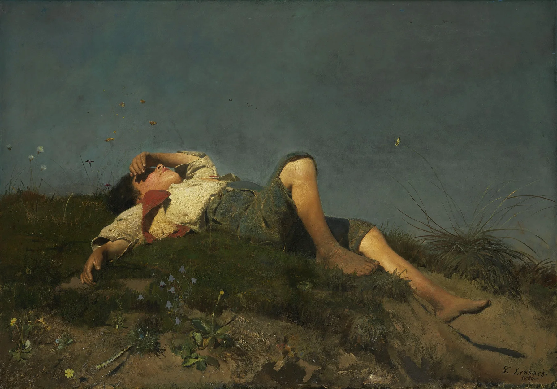 Pastorcillo — Franz von Lenbach