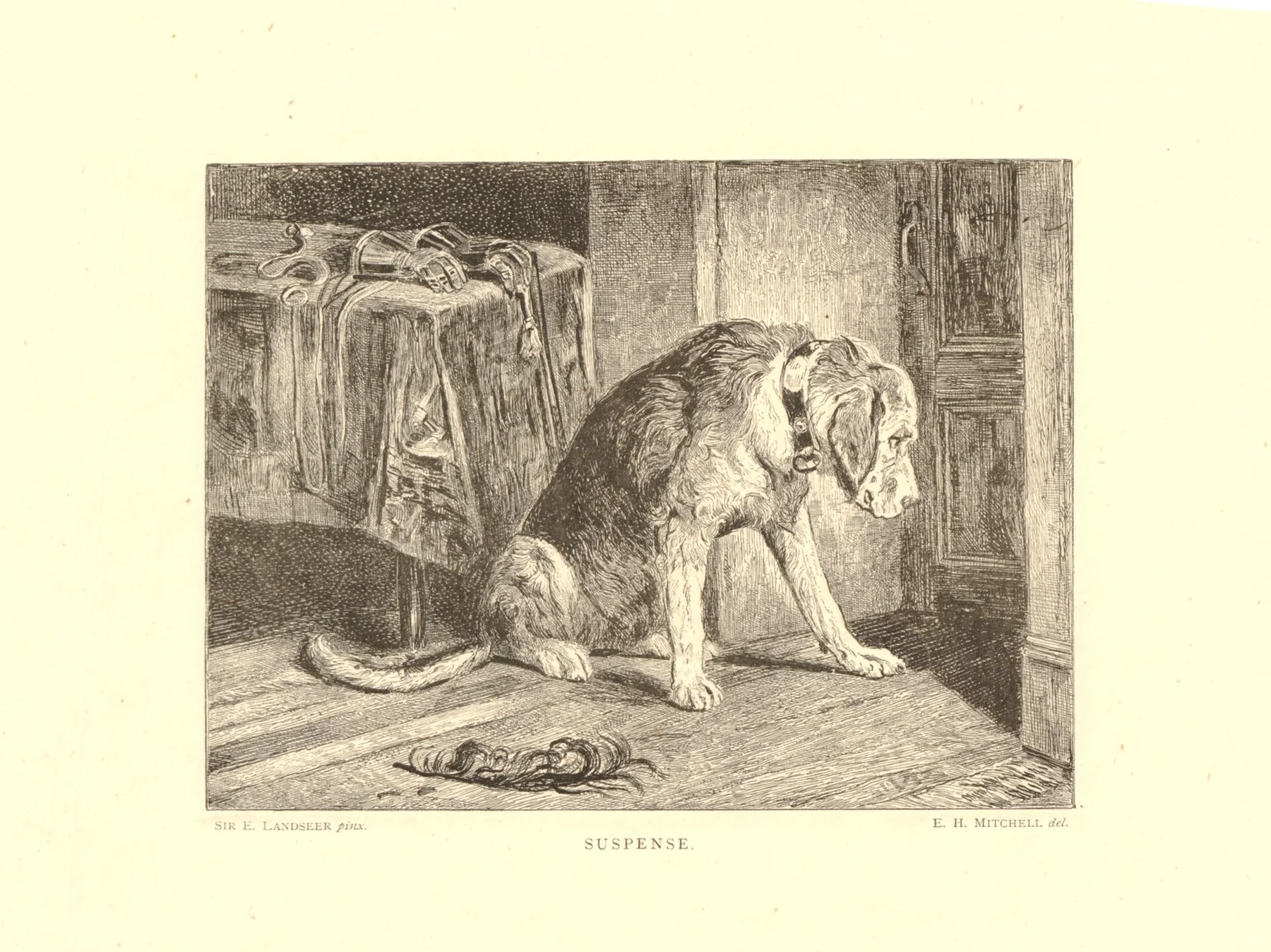 L’Attente — Sir Edwin Landseer