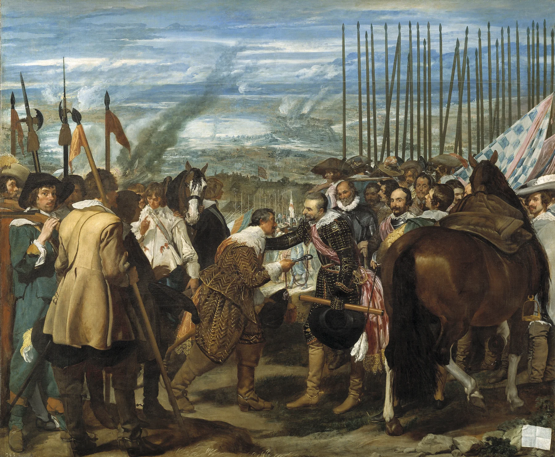 La rendición de Breda — Velázquez (Diego Rodríguez de Silva y Velázquez)