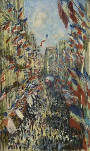 The Rue Montorgueil, Paris, Celebration of 30 June 1878