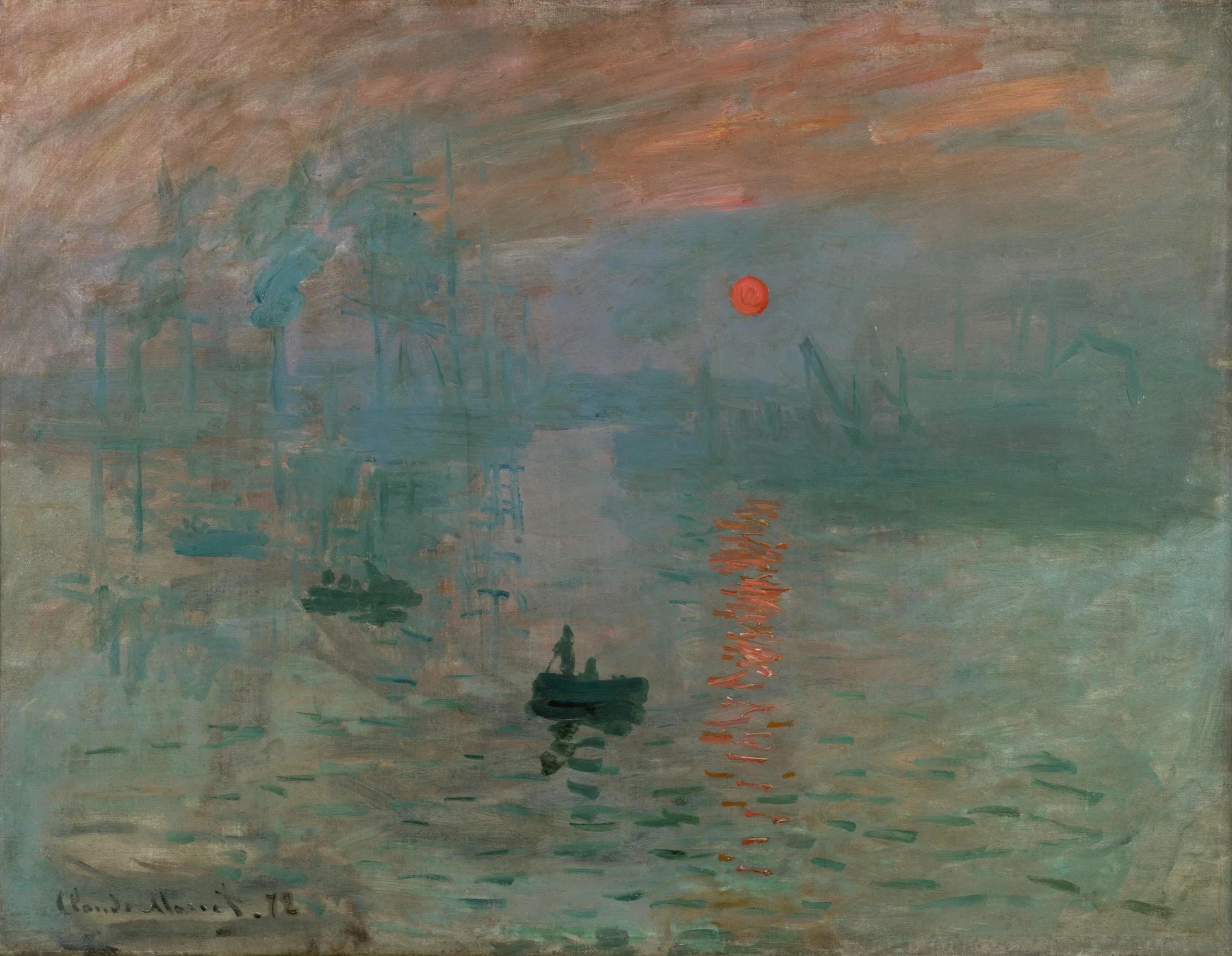 Impression, soleil levant — Claude Monet