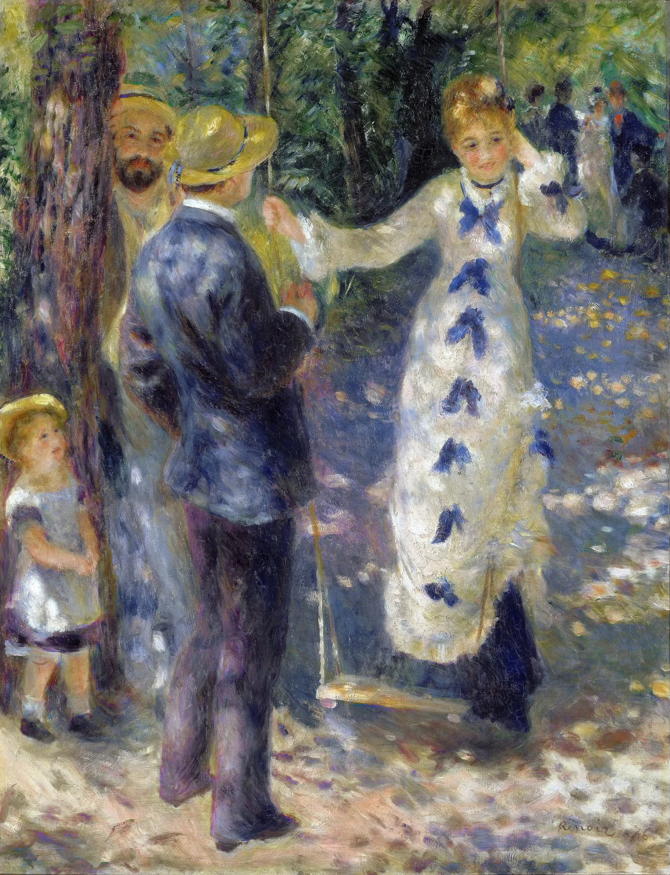 La Balançoire — Pierre-Auguste Renoir