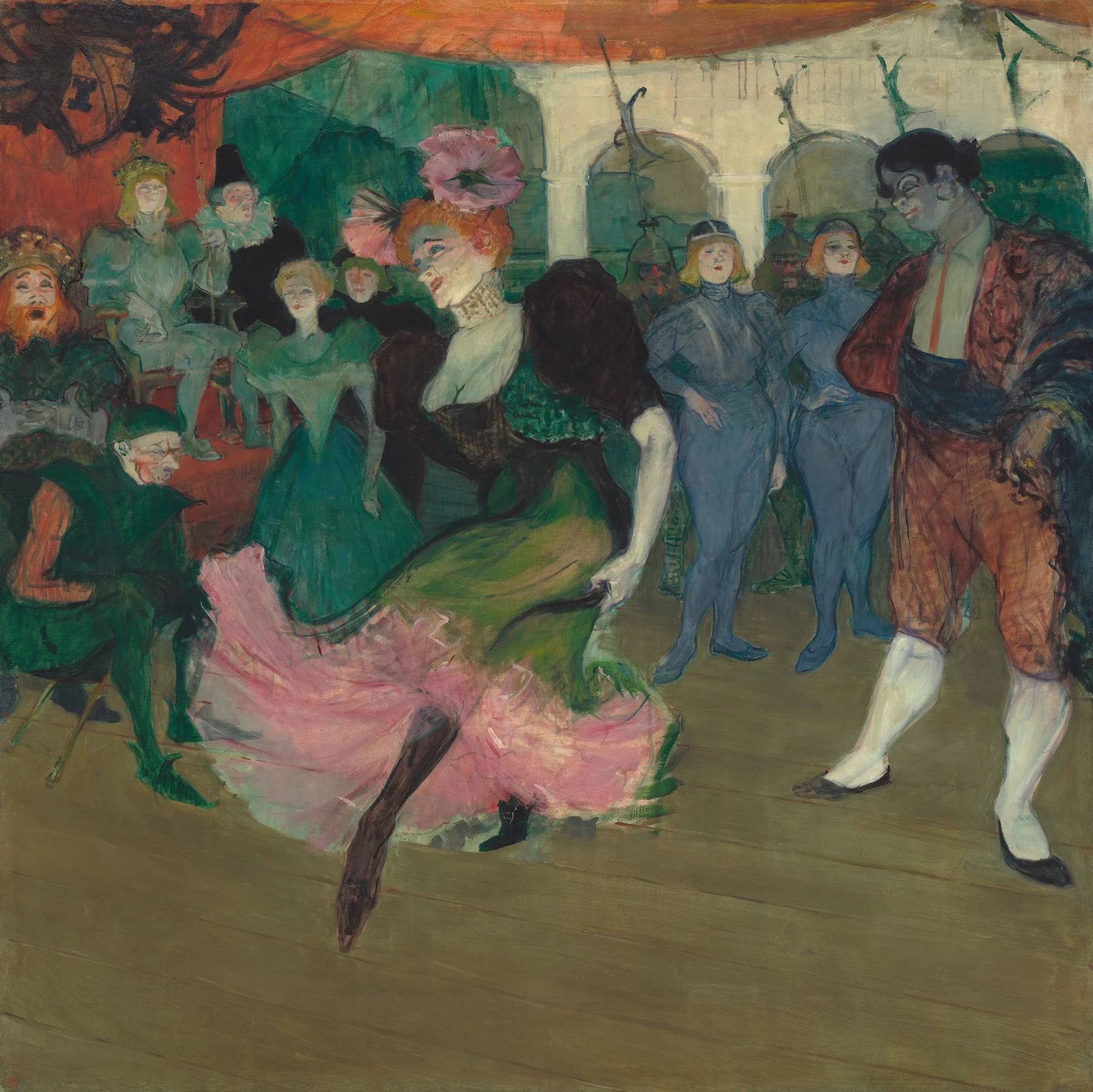 Marcelle Lender Dancing the Bolero in “Chilpéric” — Henri de Toulouse-Lautrec