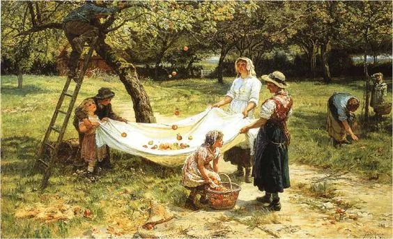 Les Cueilleurs de pommes — Frederick Morgan