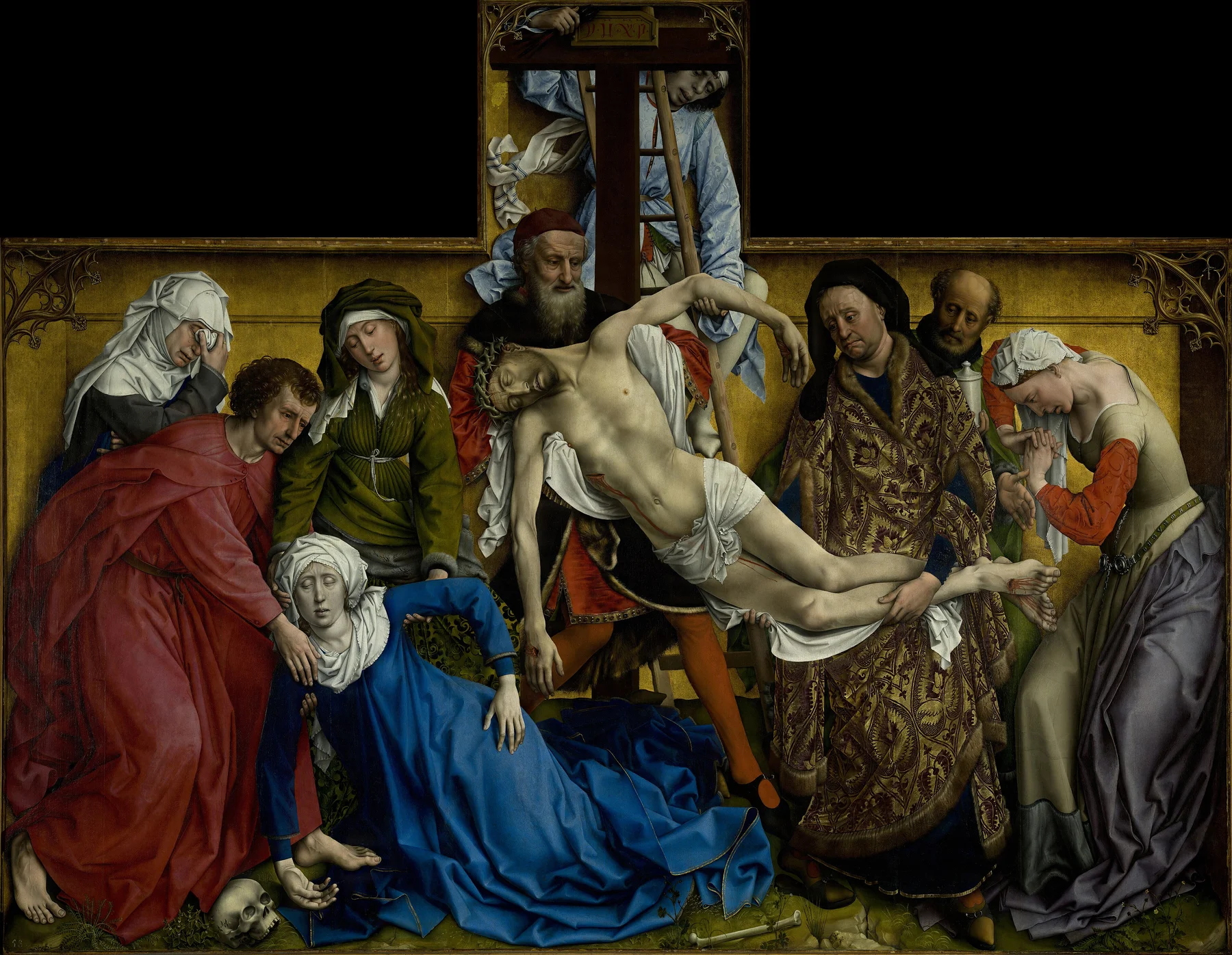 El descendimiento — Rogier van der Weyden