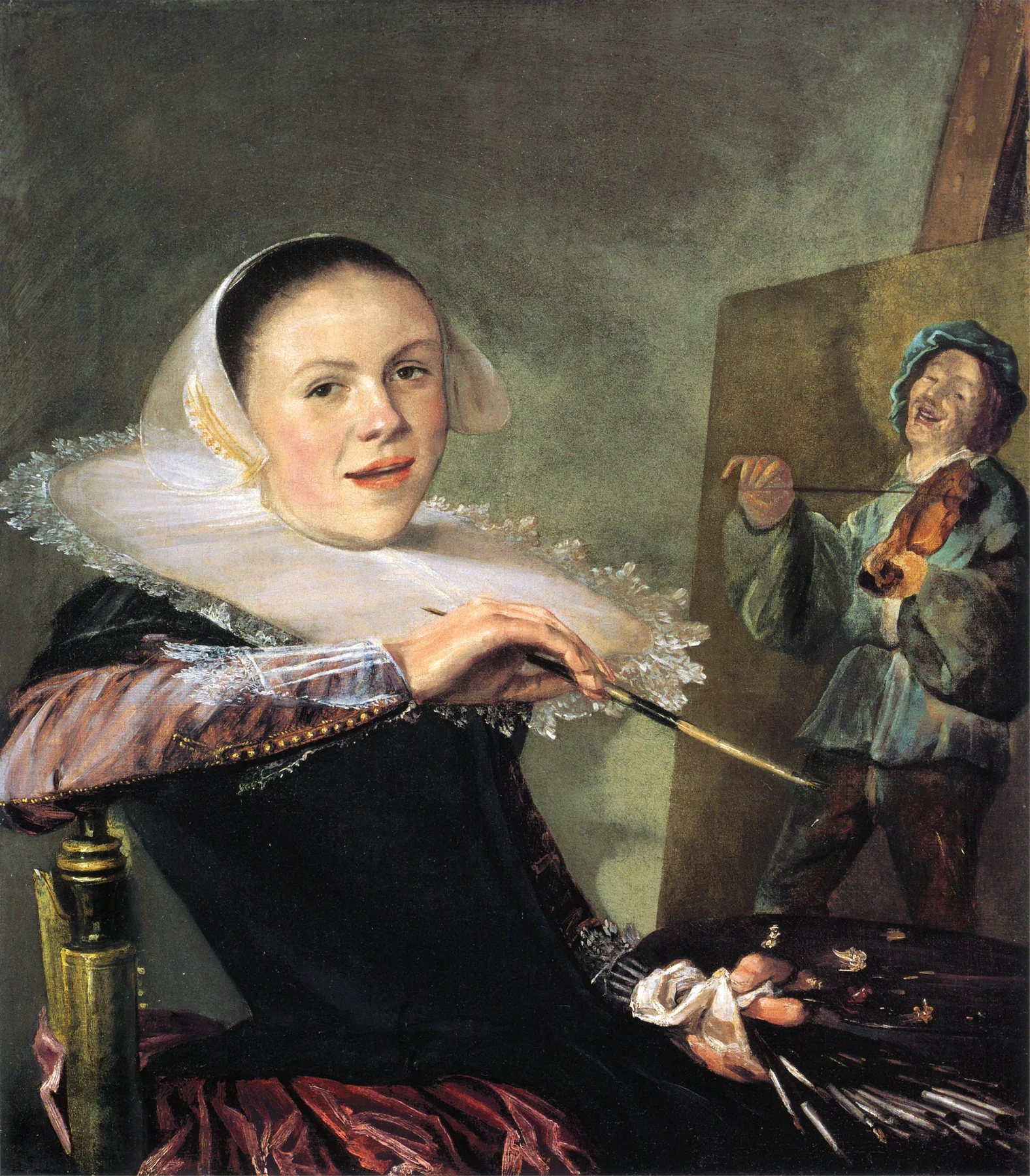 Self-Portrait — Judith Leyster