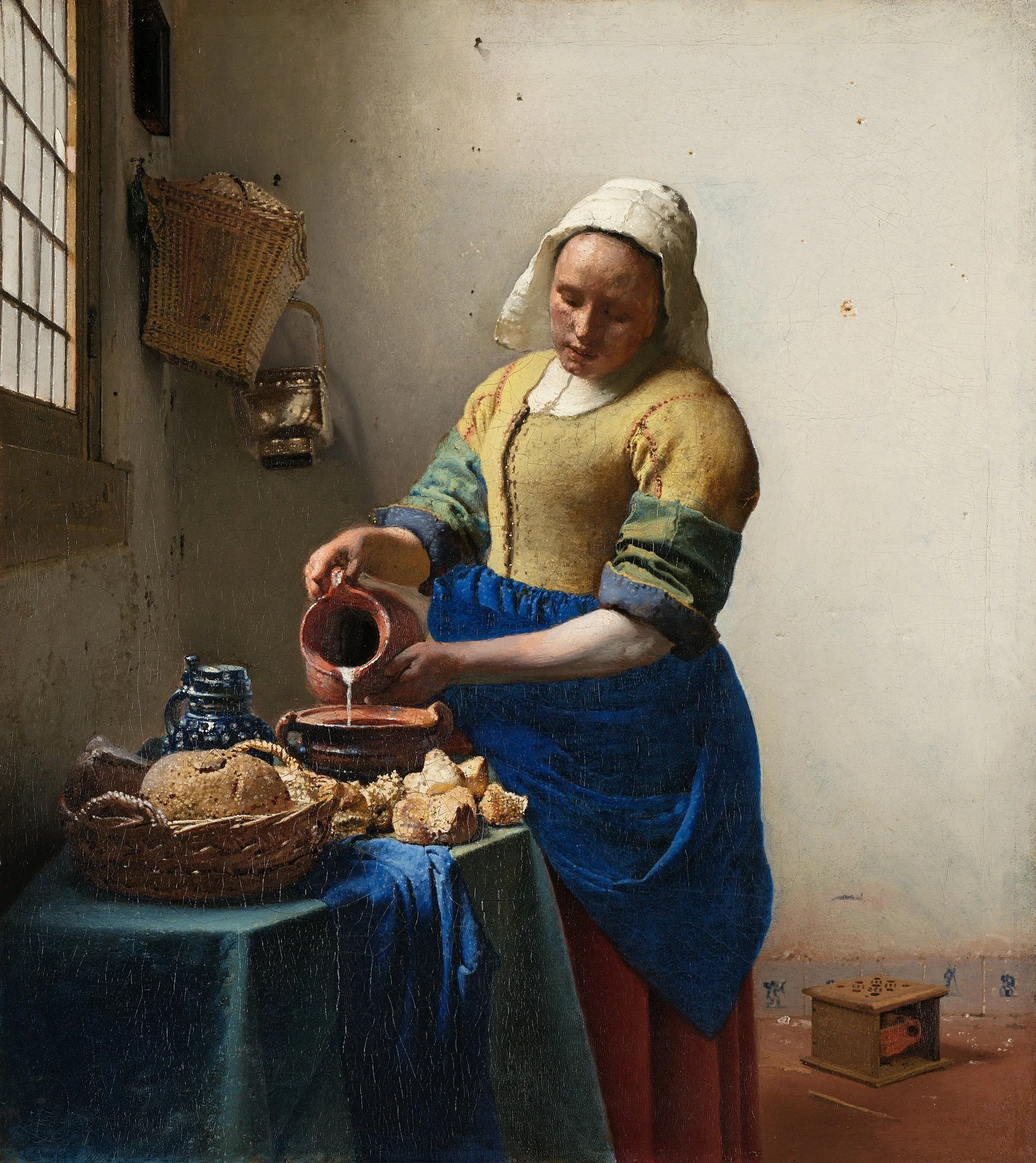 A tejesasszony — Johannes Vermeer