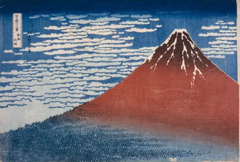 Fine Wind, Clear Morning (Red Fuji)