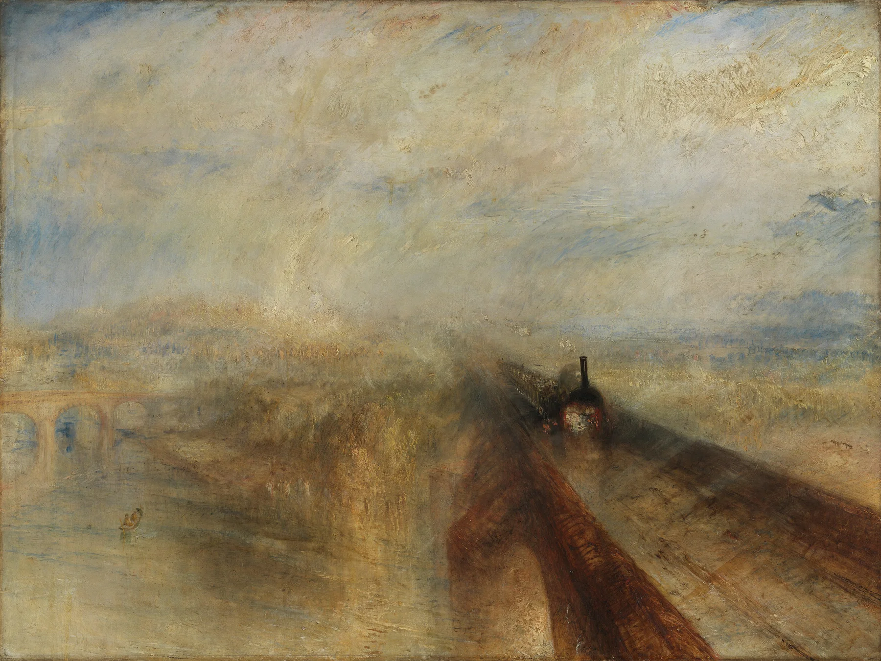 Eső, gőz és sebesség – A Great Western Railway — J. M. W. Turner