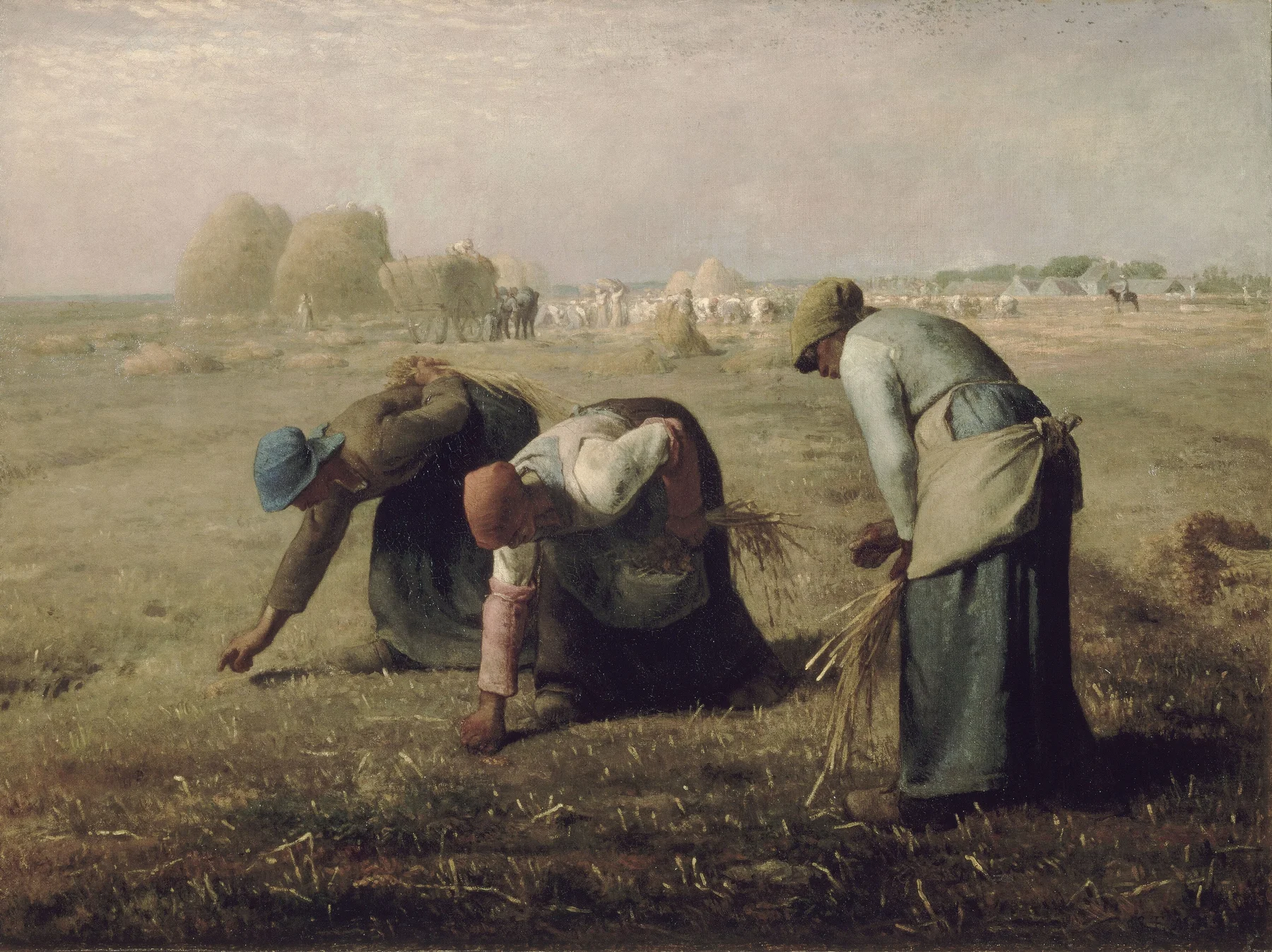 Las espigadoras — Jean-François Millet