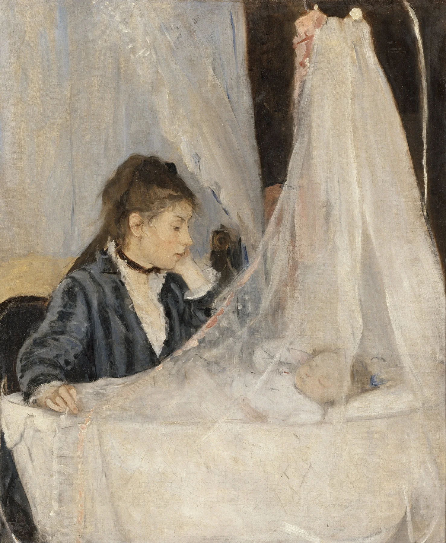 The Cradle — Berthe Morisot