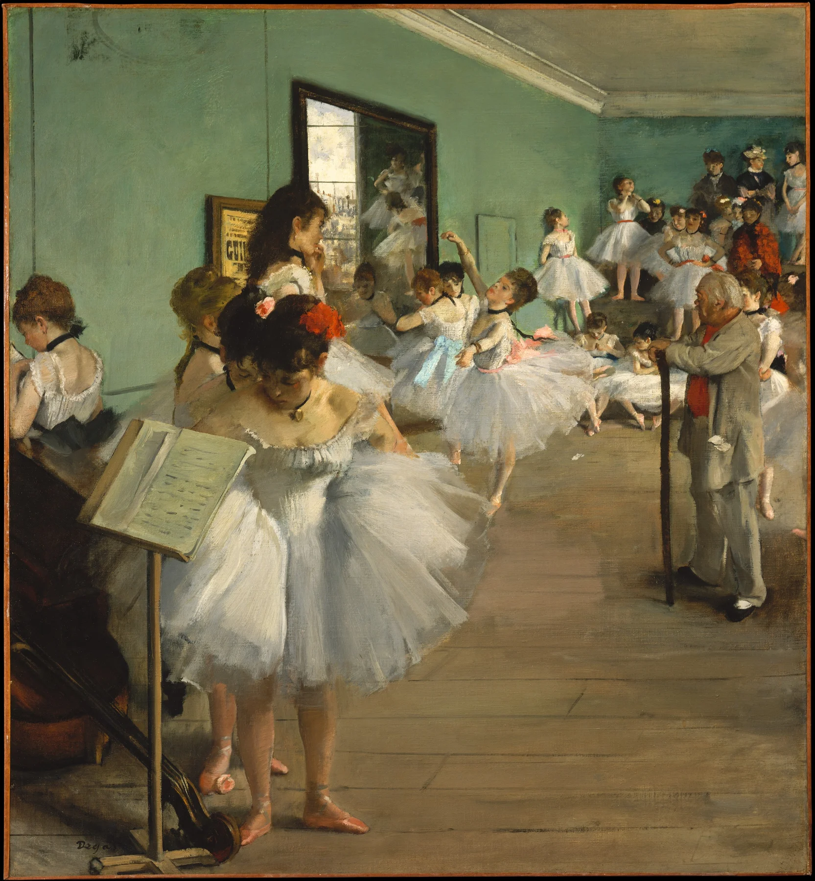 The Dance Class — Edgar Degas