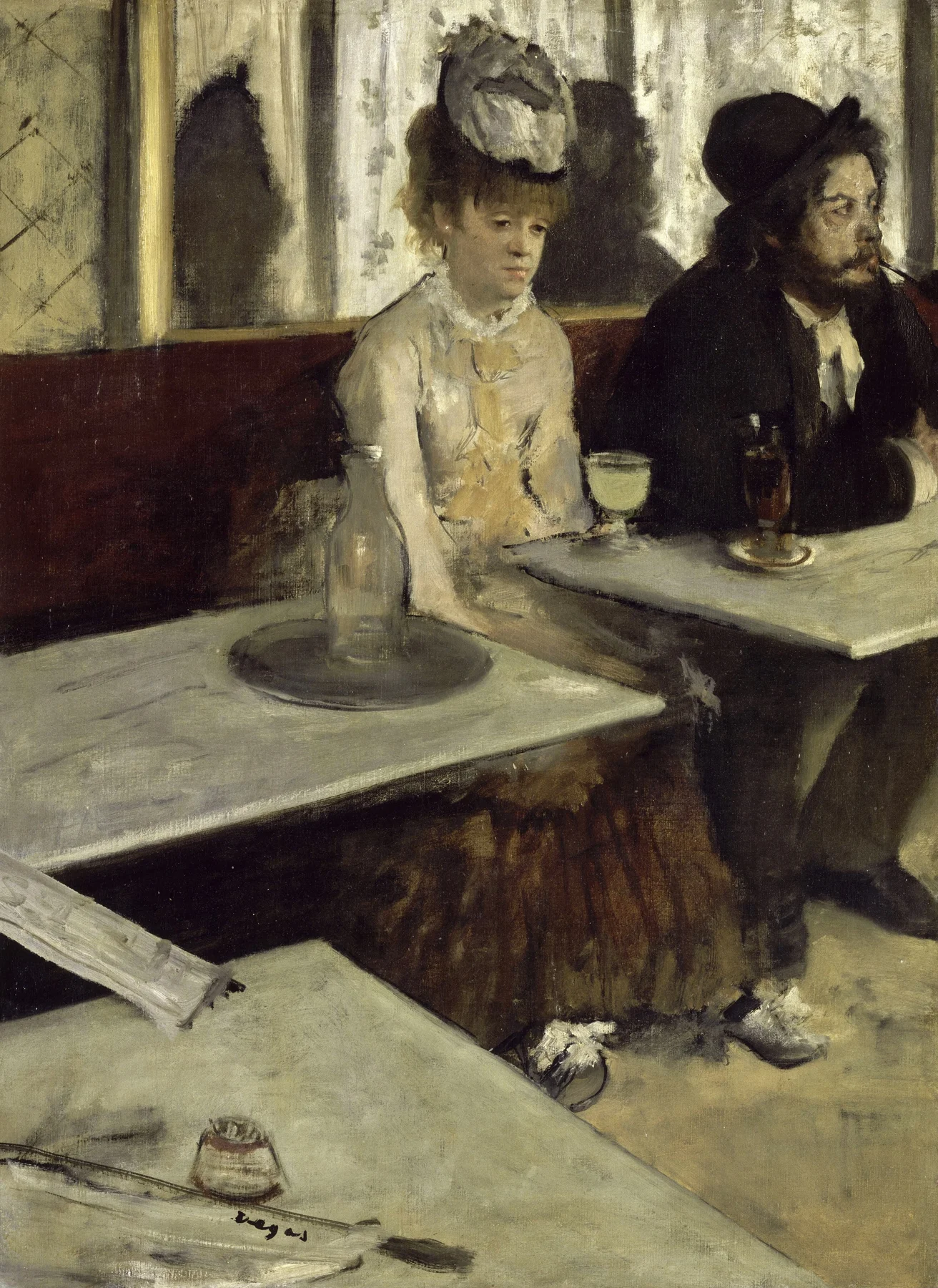L’Absinthe — Edgar Degas