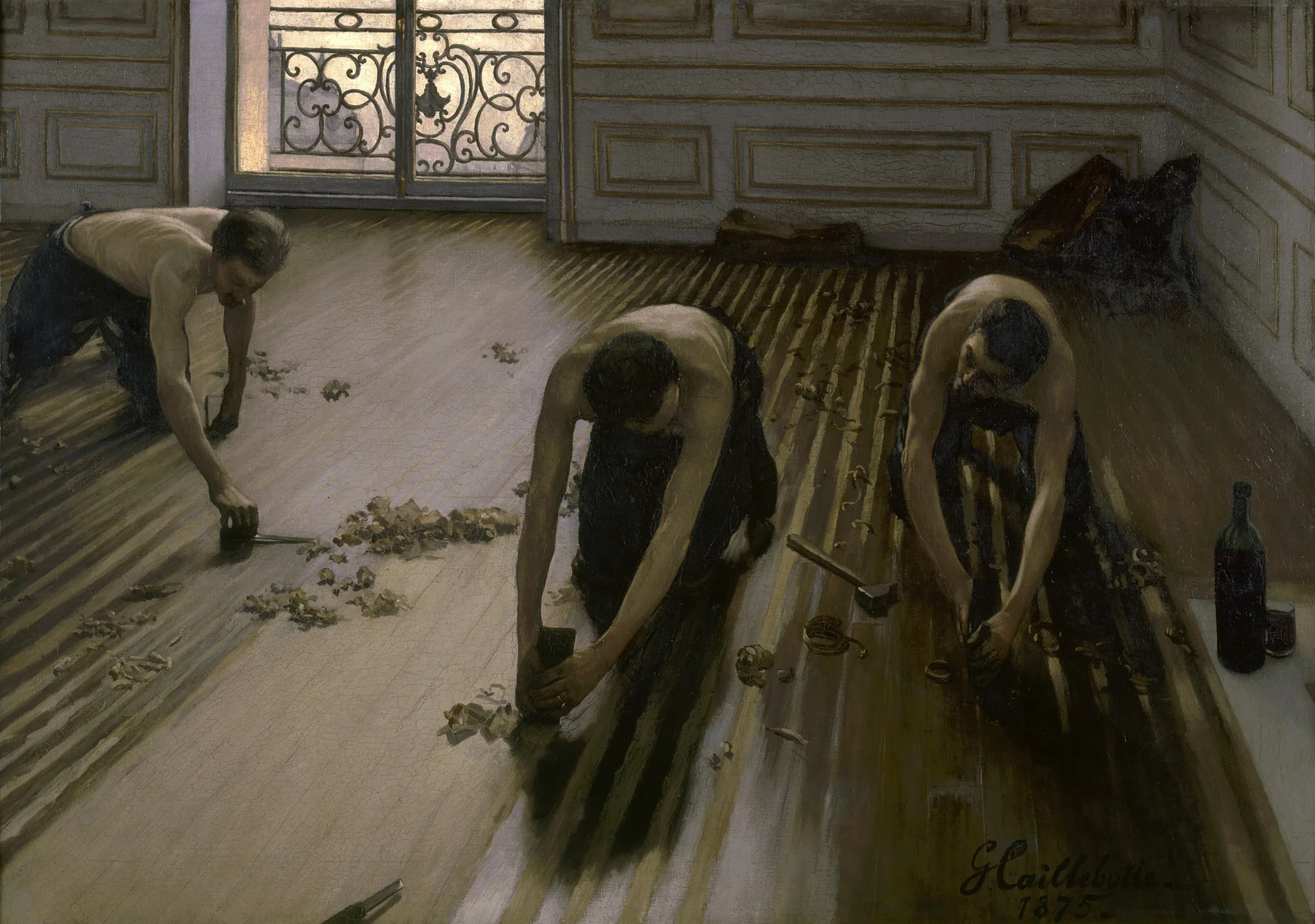 The Floor Scrapers — Gustave Caillebotte