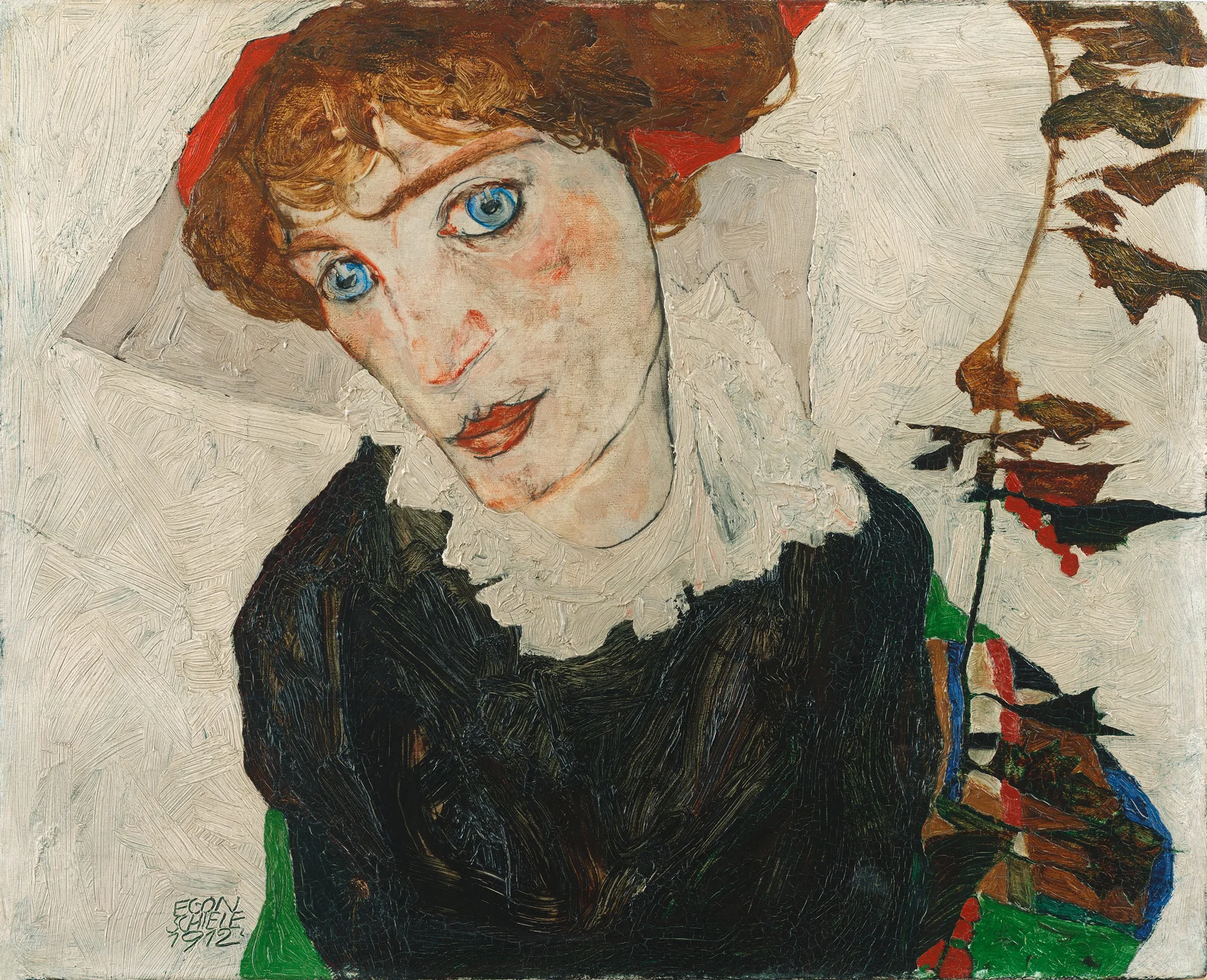 Portrait de Wally — Egon Schiele