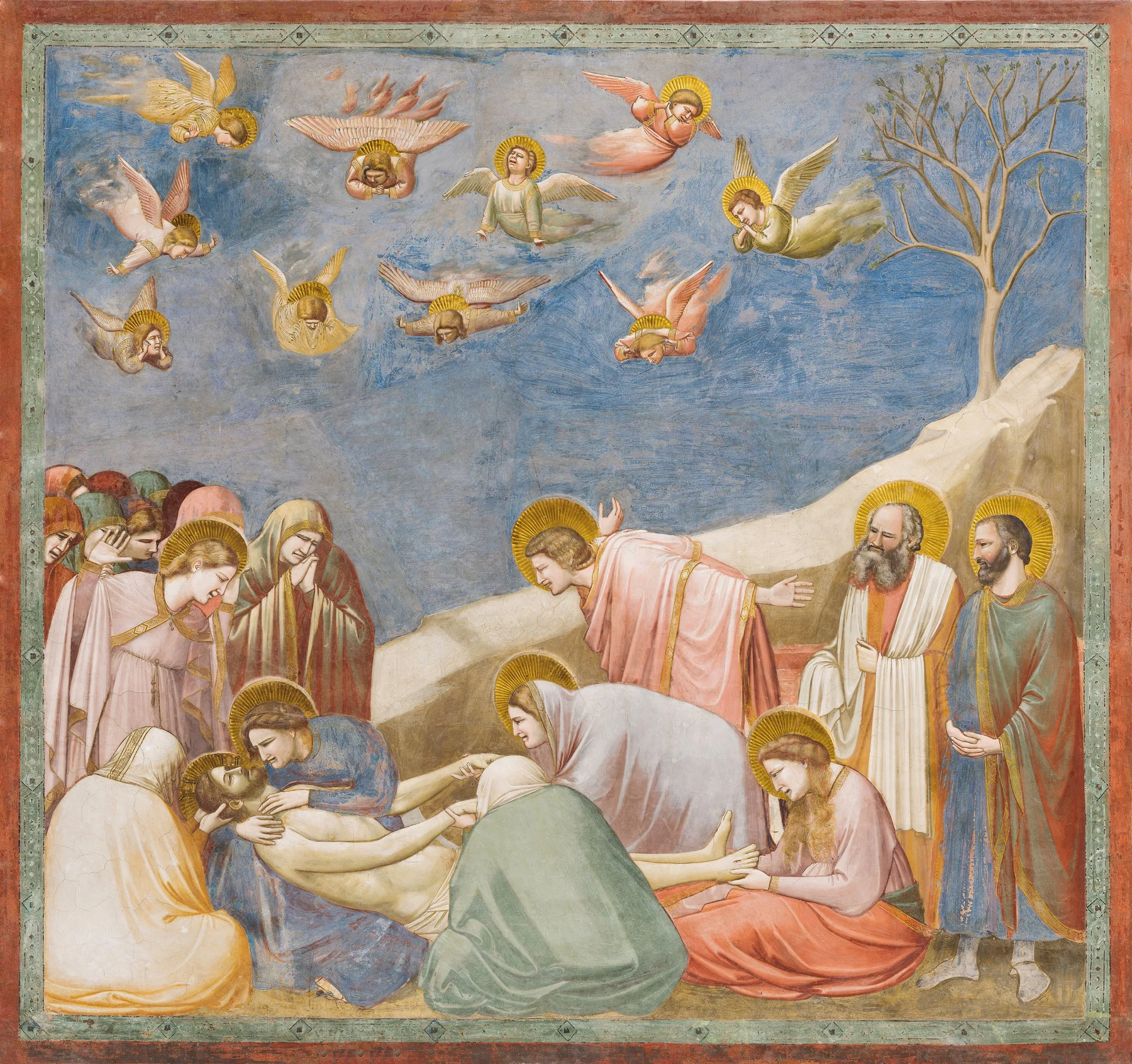 Krisztus siratása — Giotto