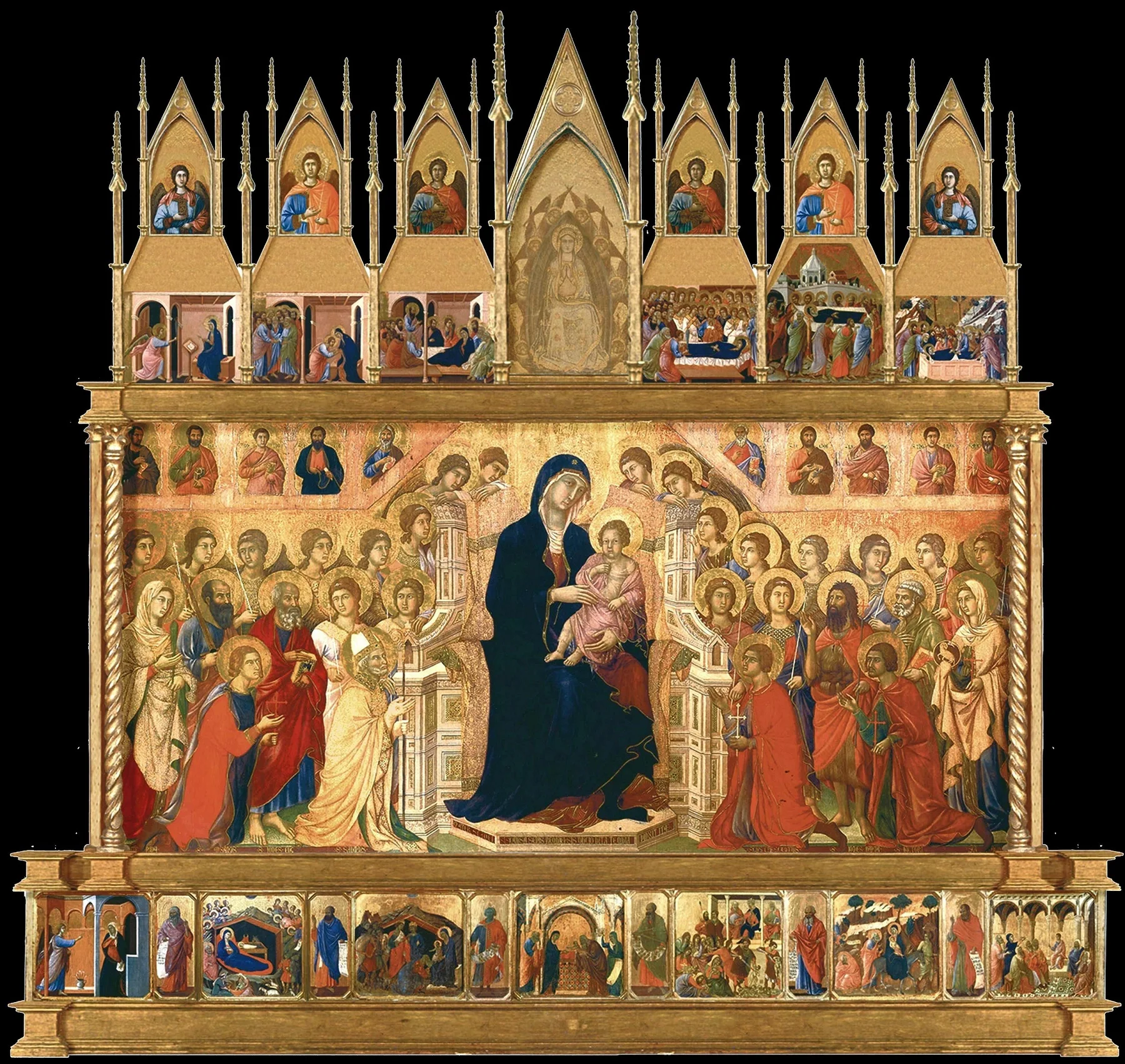 Maestà — Duccio