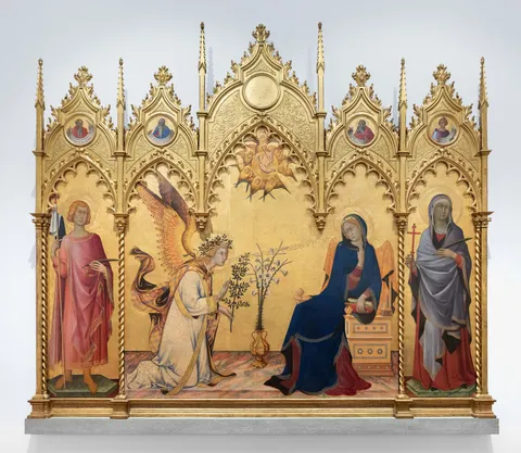 Annunciation with Saints Ansanus and Maxima