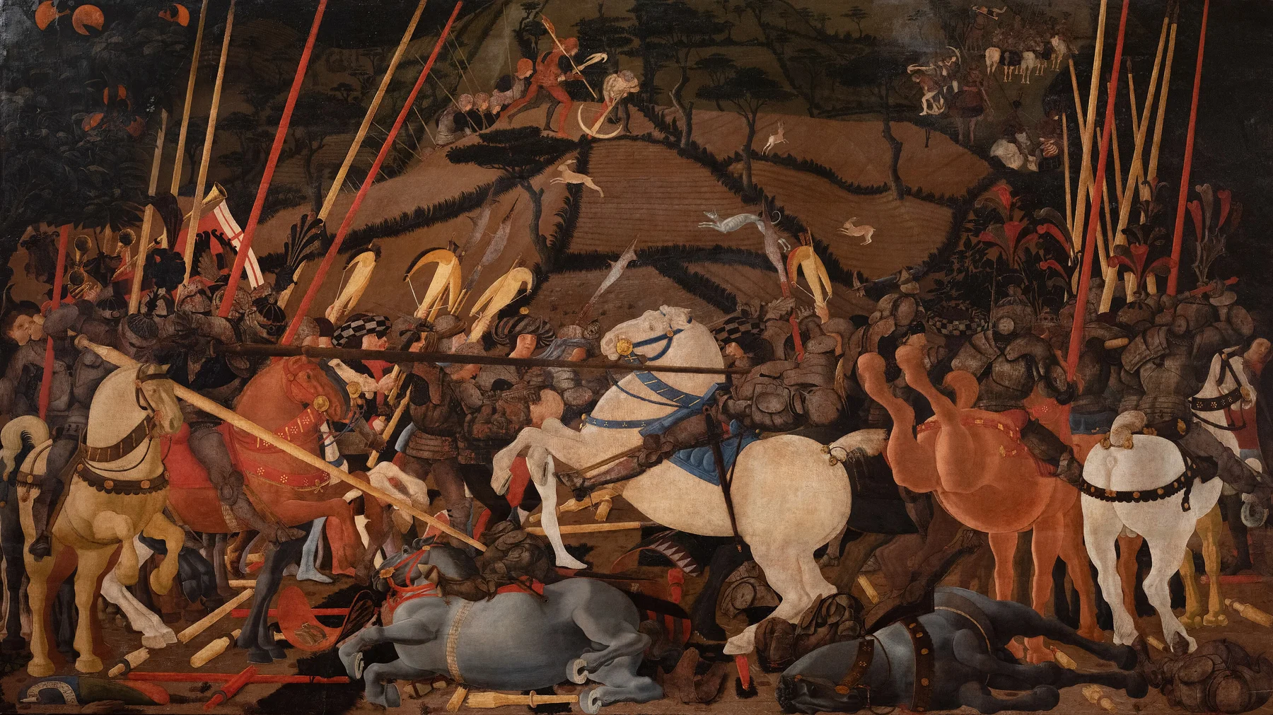The Battle of San Romano — Paolo Uccello