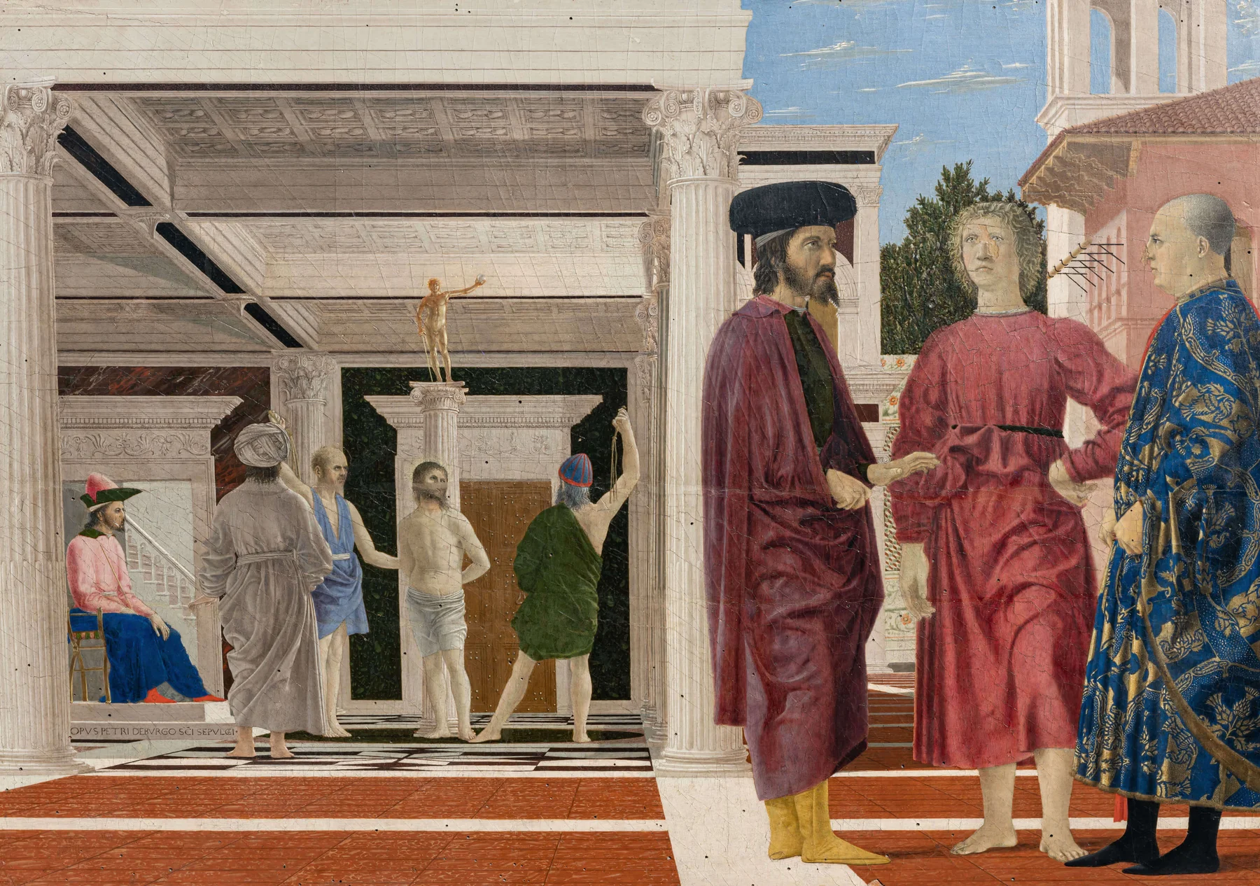 The Flagellation of Christ — Piero della Francesca