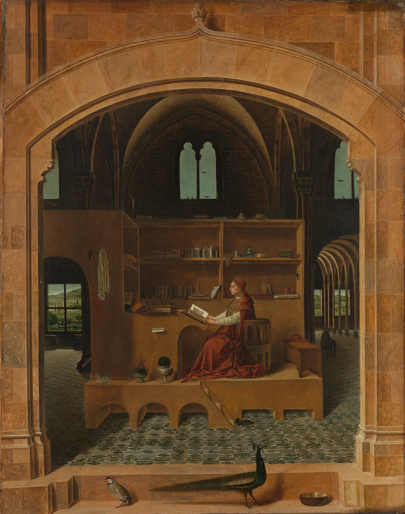 Saint Jerome in His Study — Antonello da Messina