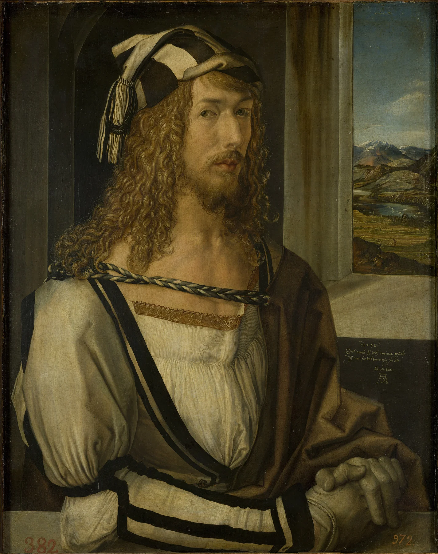 Self-Portrait at Twenty-Six — Albrecht Dürer