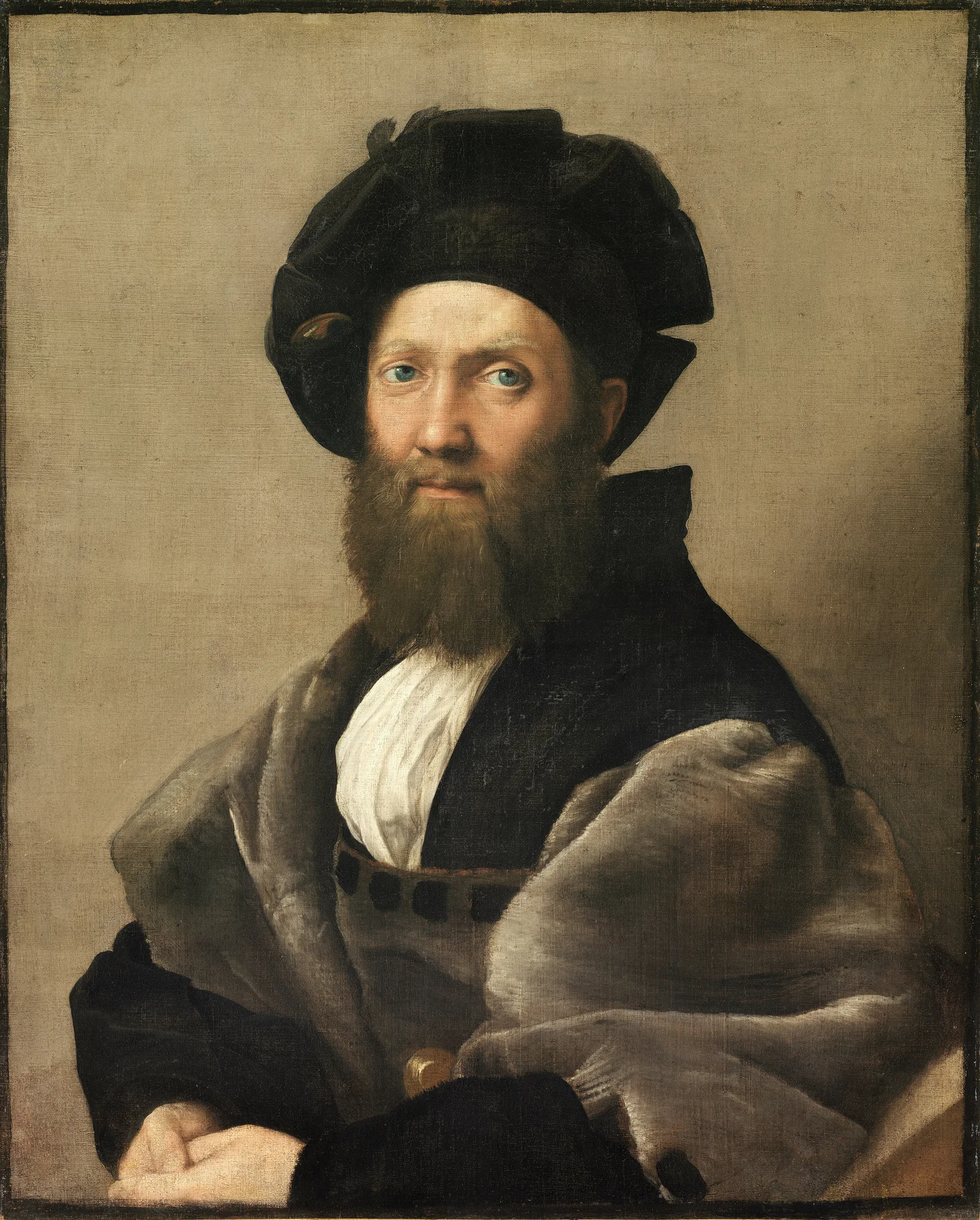 Baldassare Castiglione portréja — Raffaello